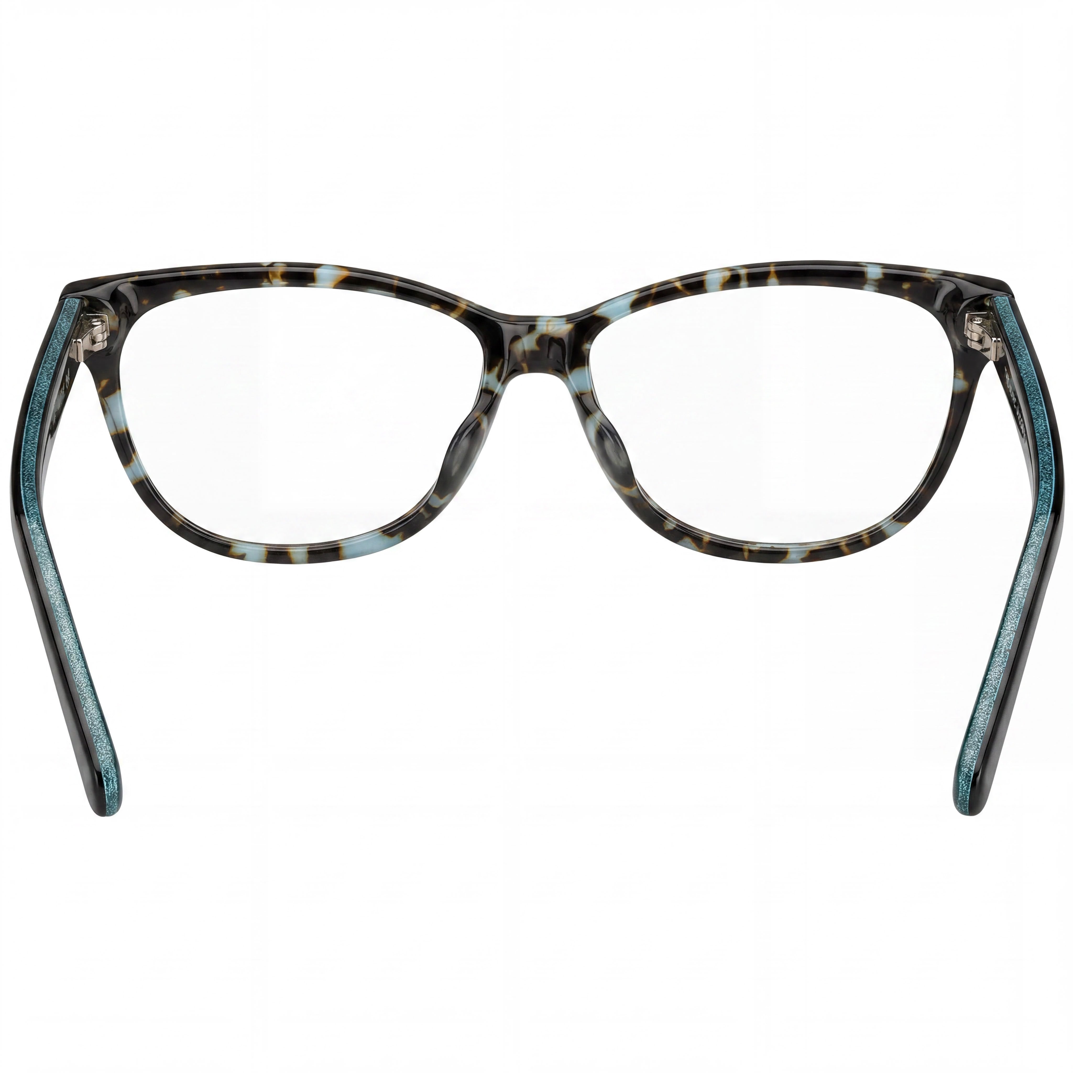 Marc Jacobs MARC 462 Women's Plastic Teal Havana Optical Frames with Clear Demo Lenses | 53mm Lens Width, Photo 3