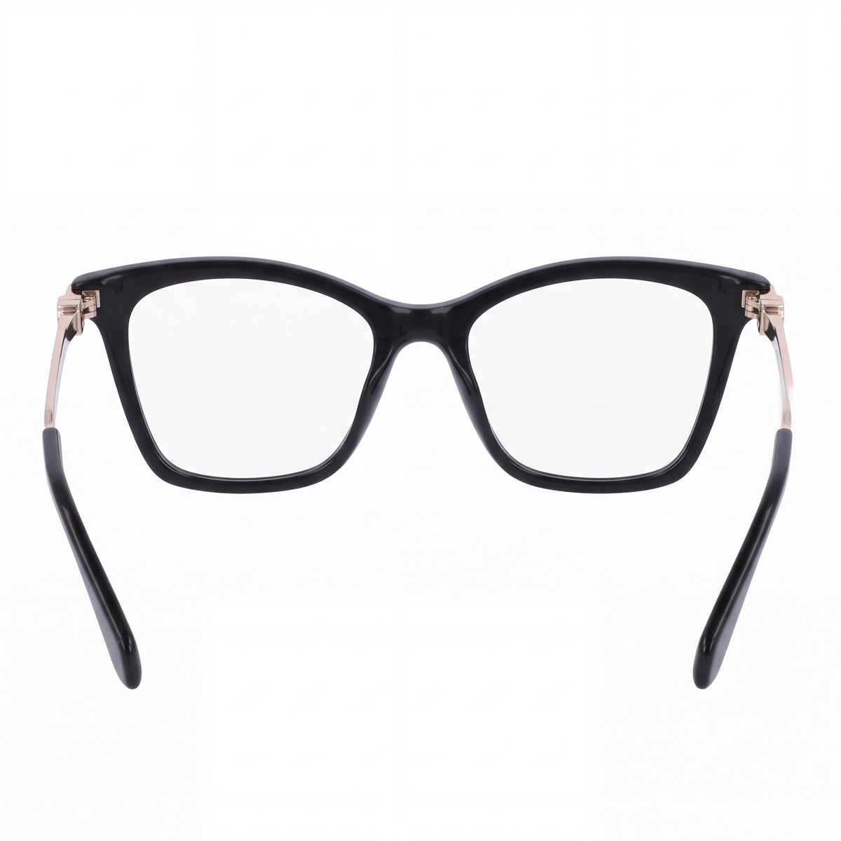 Gafas para hombre Ferragamo Sf3024 con montura de plástico multicolor y lentes transparentes, 53 mm de ancho de lente, Photo 4