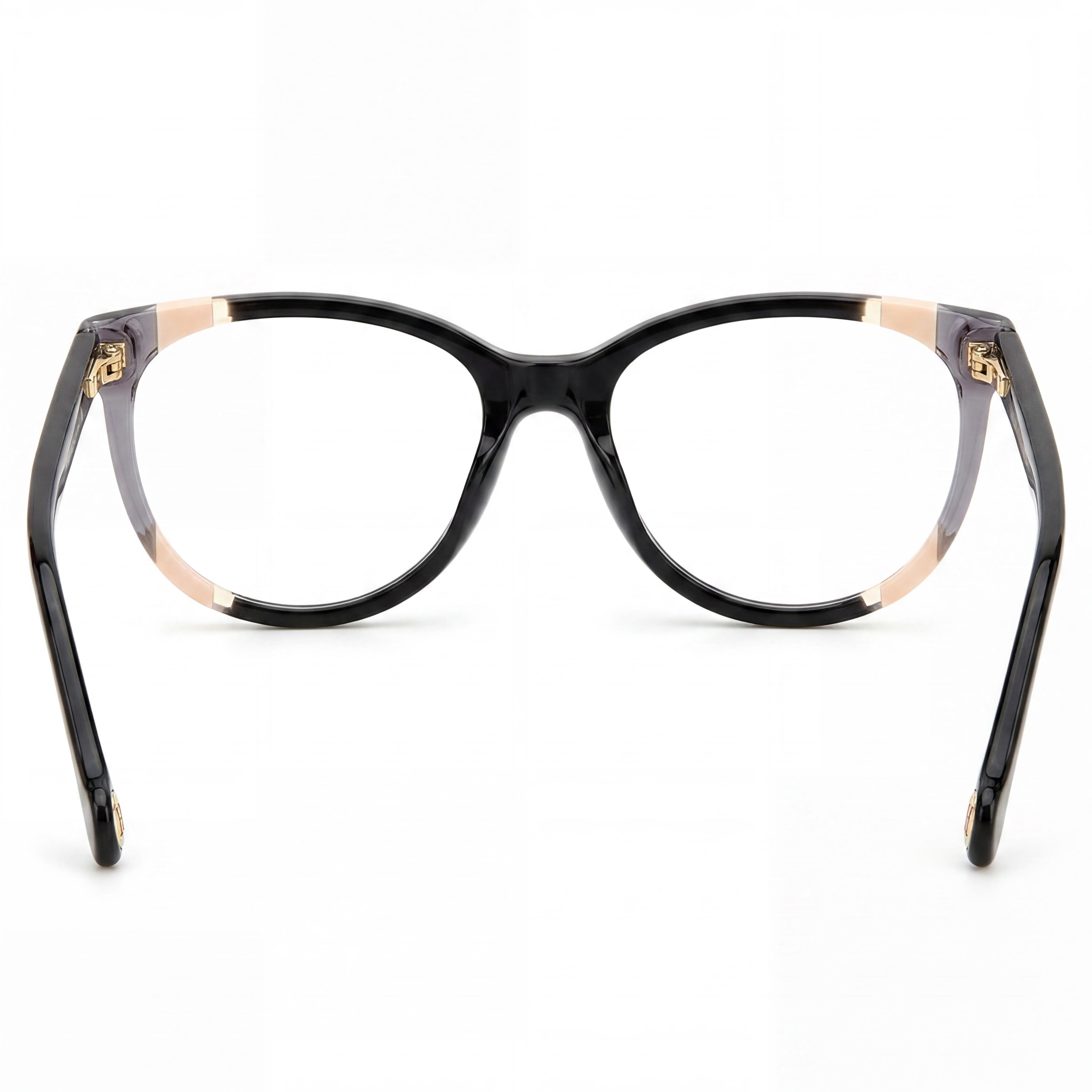 Carolina Herrera Women's CH 0064 Acetate Black Nude Frame Polycarbonate Lenses UV Protected Sunglasses 55mm, Photo 3