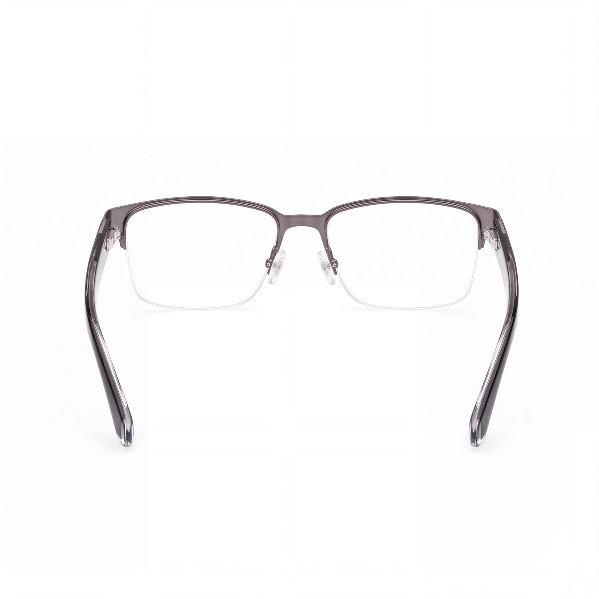 GUESS Gu50095 Men's Metal Non- Optical Frames Matte Gunmetal Black Crystal 55mm, Photo 3
