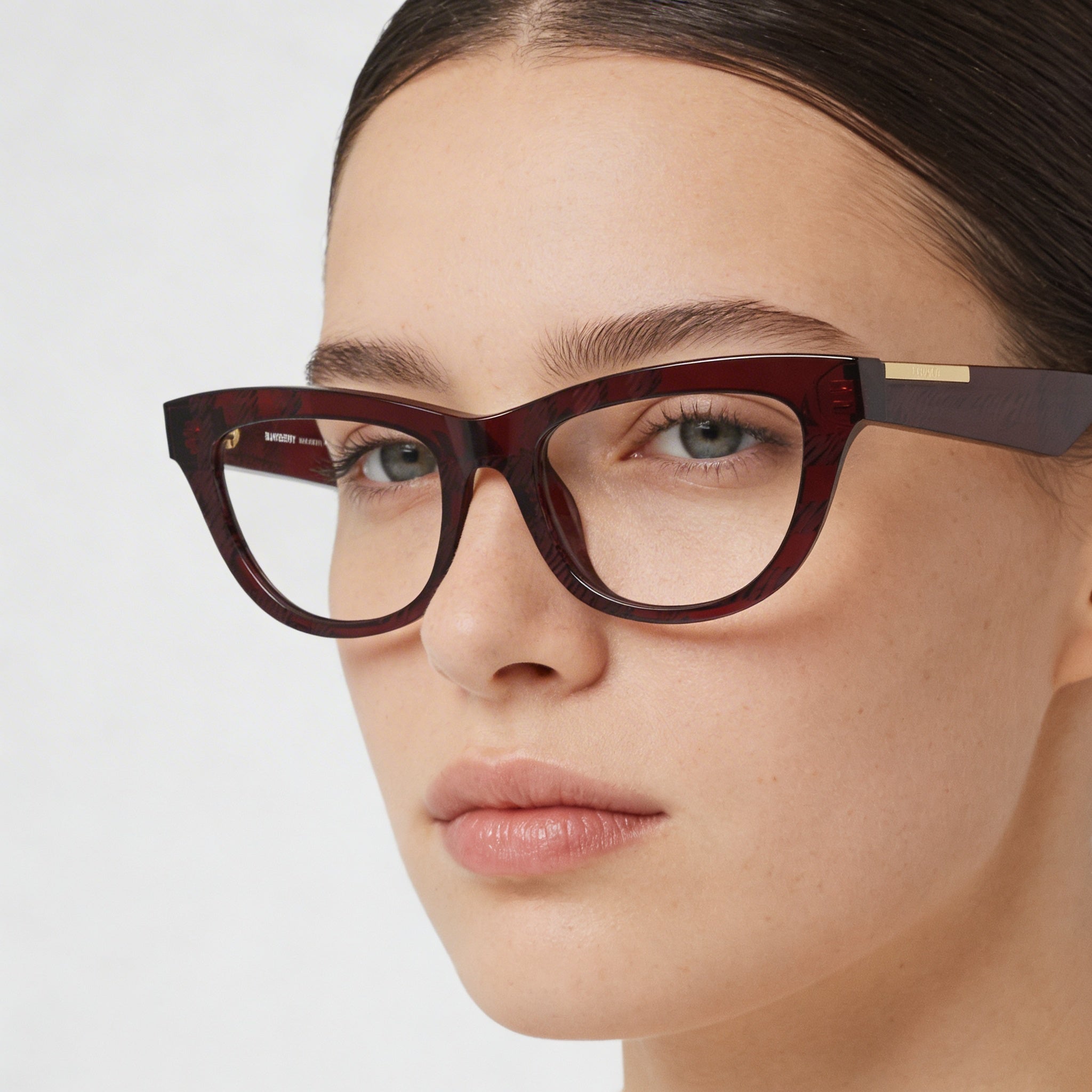 Burberry 0BE2406U Women's Gold Acetate Frame Eyeglasses 50mm, Photo 4