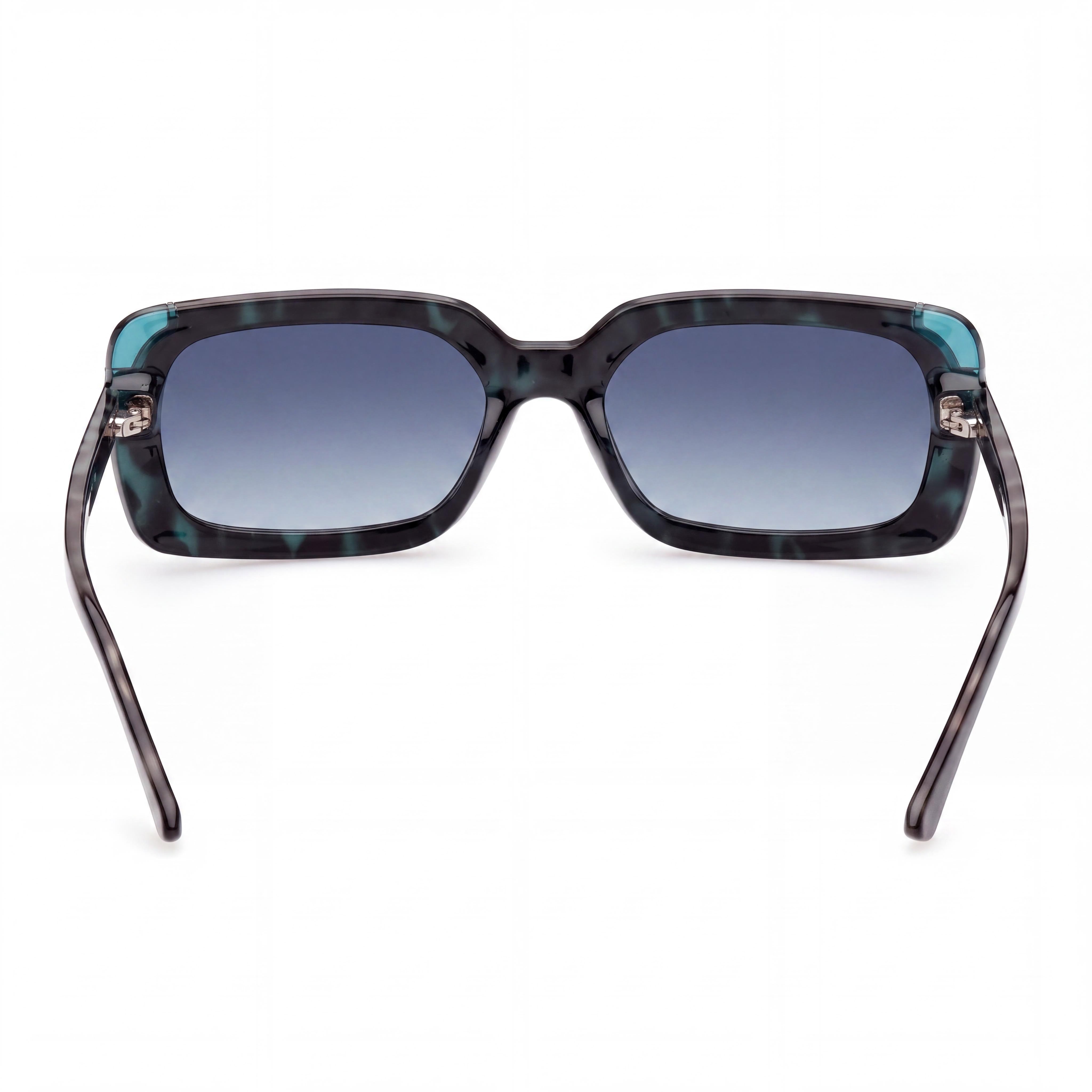 GUESS Gu784189w Women's Multicolour Plastic Frame Blue Lens UV Protection Sunglasses 59mm, Photo 3