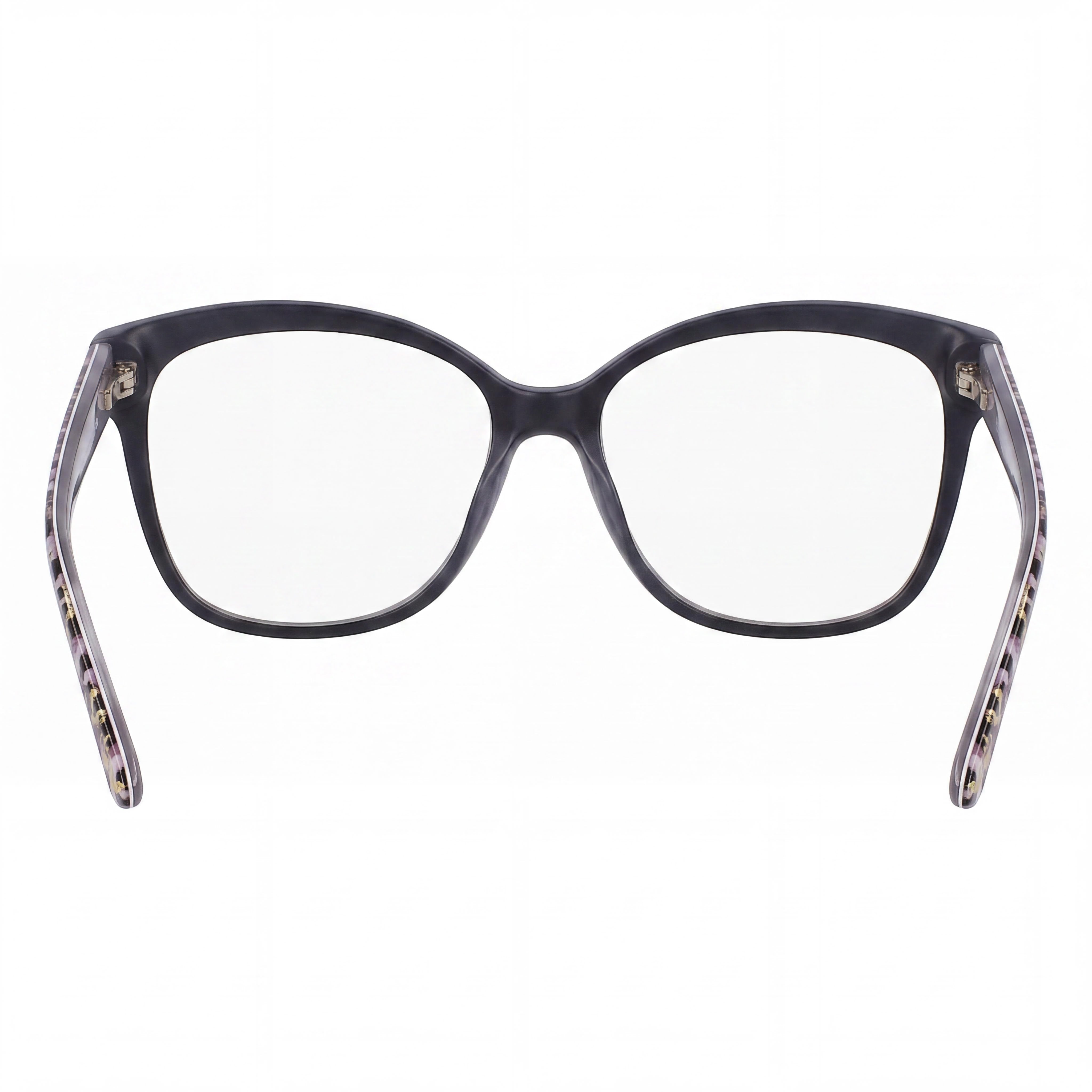 bebe Bb5214 Men's Metal Optical Eyeglass Frames, Jet Black, Clear Lenses, Size 54-14-135, Photo 4