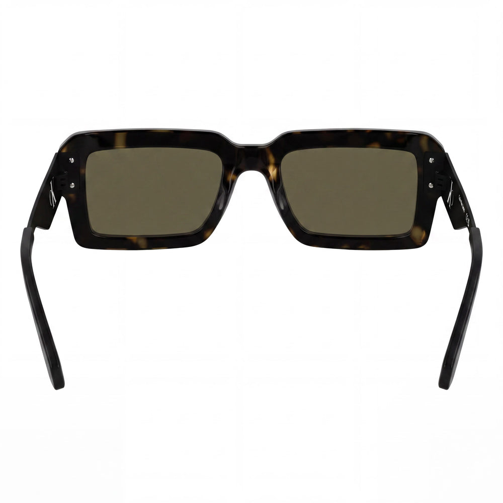 Calvin Klein Ckj25606s Unisex Dark Havana Plastic Frame Solid Brown UV Protected Non-Polarized Lenses 52mm