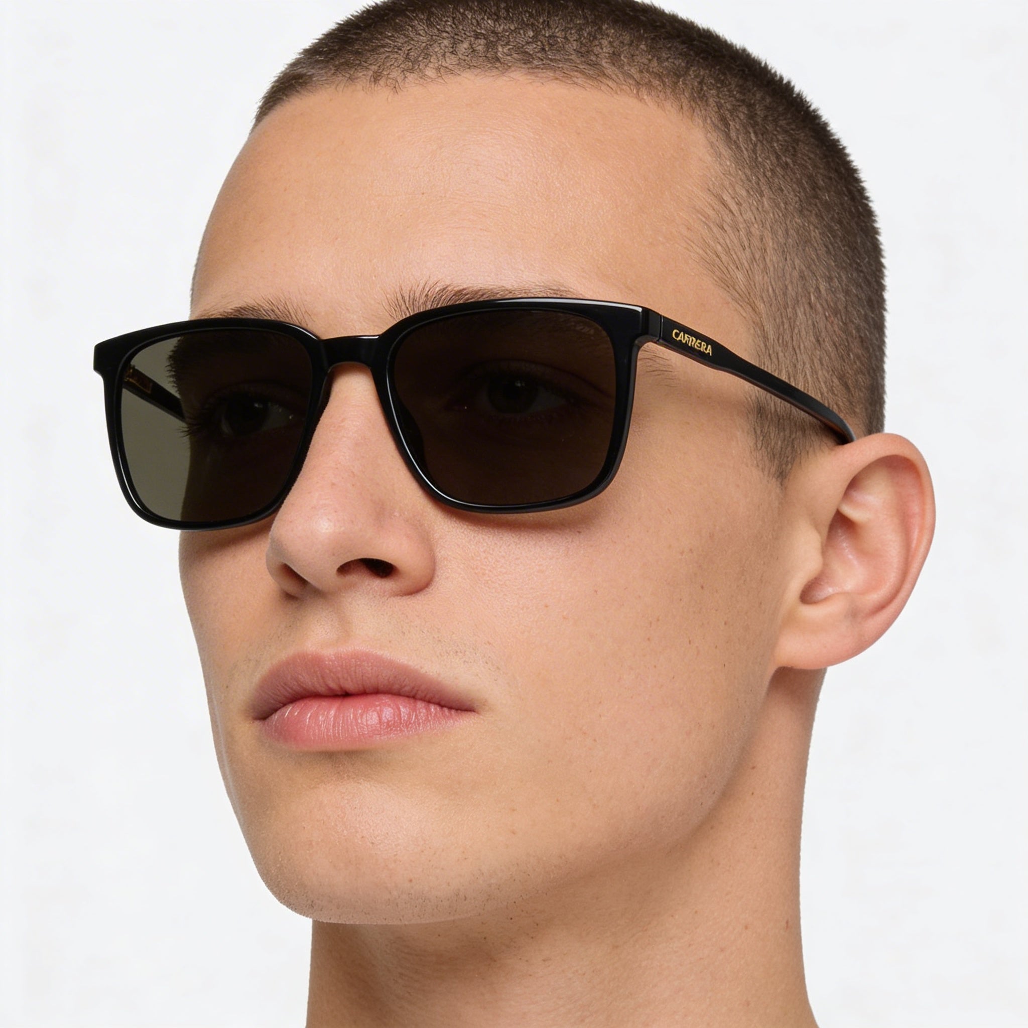 Carrera Carrera 259/S Unisex Black Polyamide Frame UV Protected Sunglasses 55mm, Photo 5