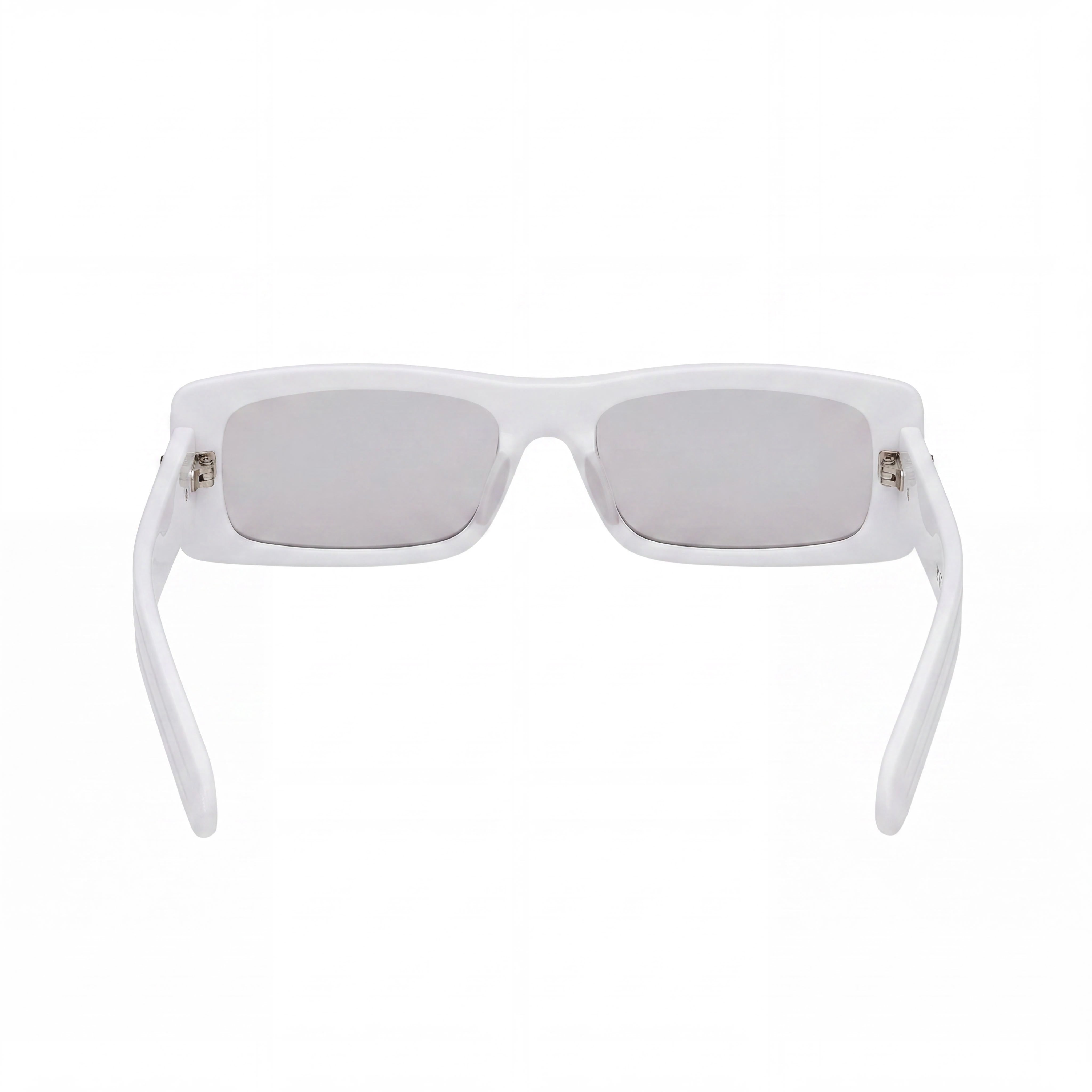 Gafas ligeras Adidas Originals OR0124 para hombre con montura blanca, lentes de 55 mm, puente de 16 mm y patillas de 140 mm, Photo 3