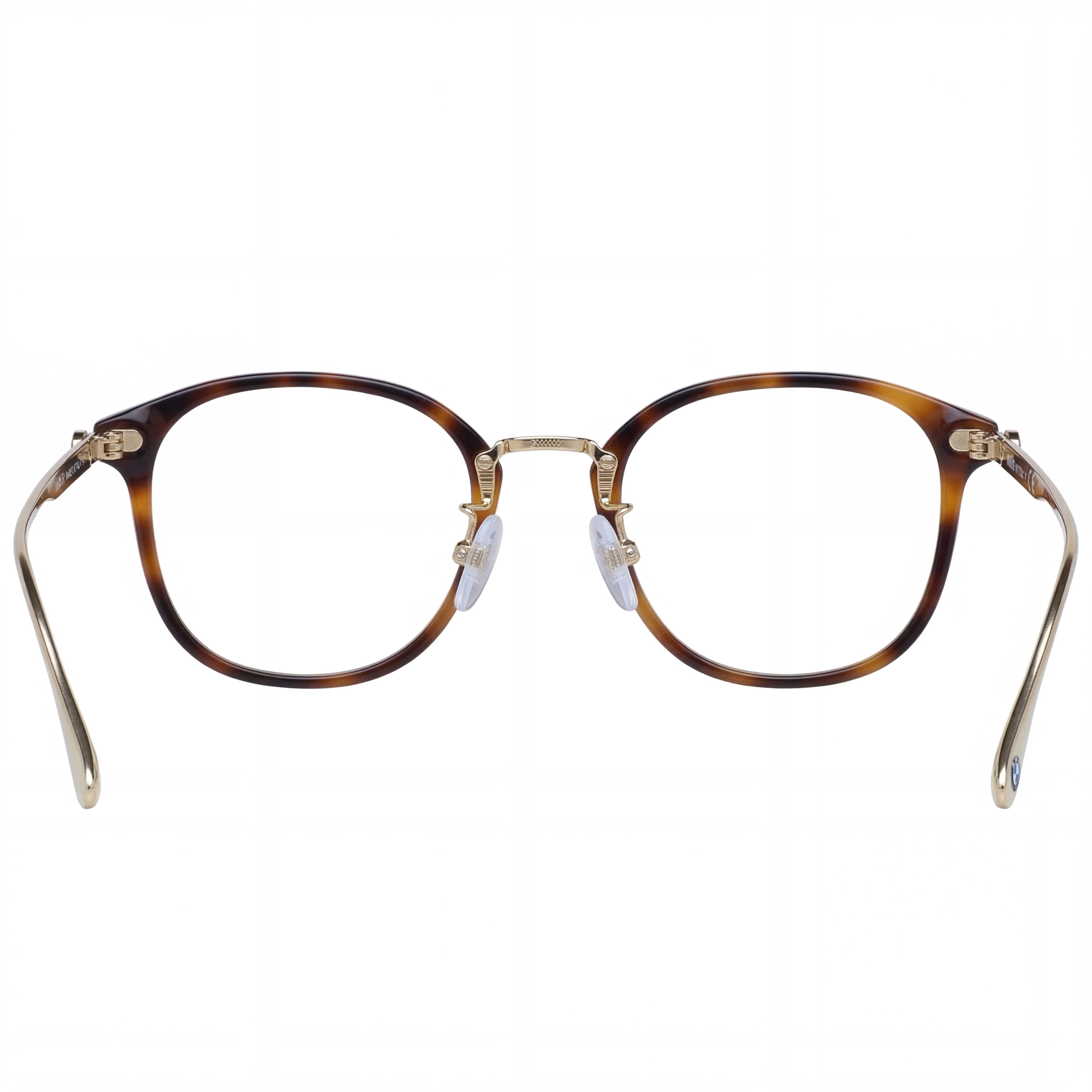 Gafas BMW Bw5013 para hombre con montura de plástico color Havana oscuro, lentes de 53 mm, puente de 21 mm y patillas de 145 mm., Photo 2