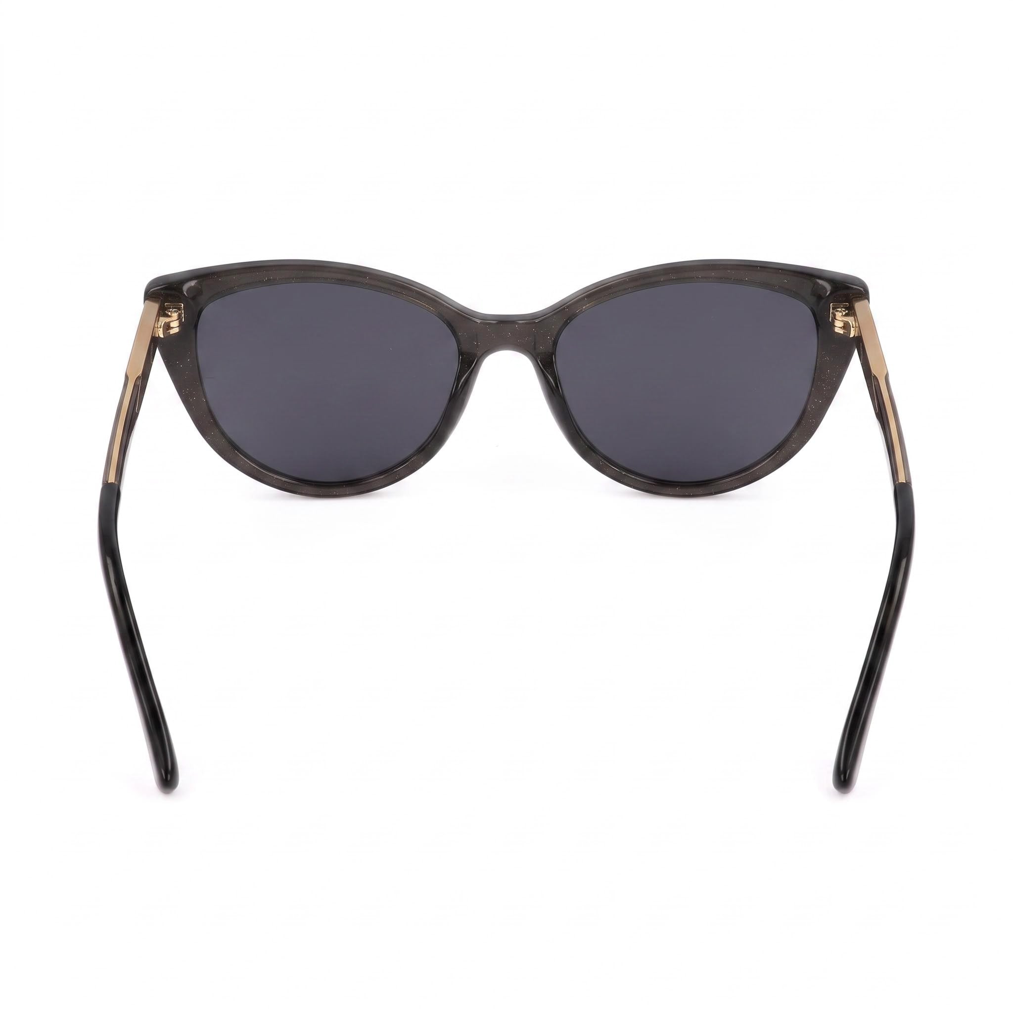 JIMMY CHOO Cat Eye Women's Sunglasses, Glitter Grey Plastic Frame, Glitter Grey Lenses, 100% UV Protection, 56mm, Photo 4