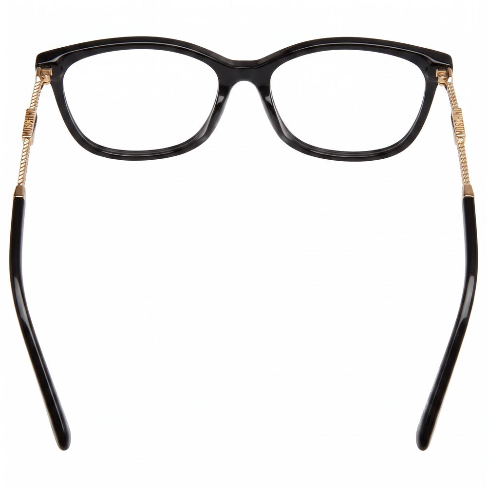 Gafas de sol Moschino Mos616/f de estilo moderno para mujer con montura de acetato negro y lentes de policarbonato de 54 mm de ancho