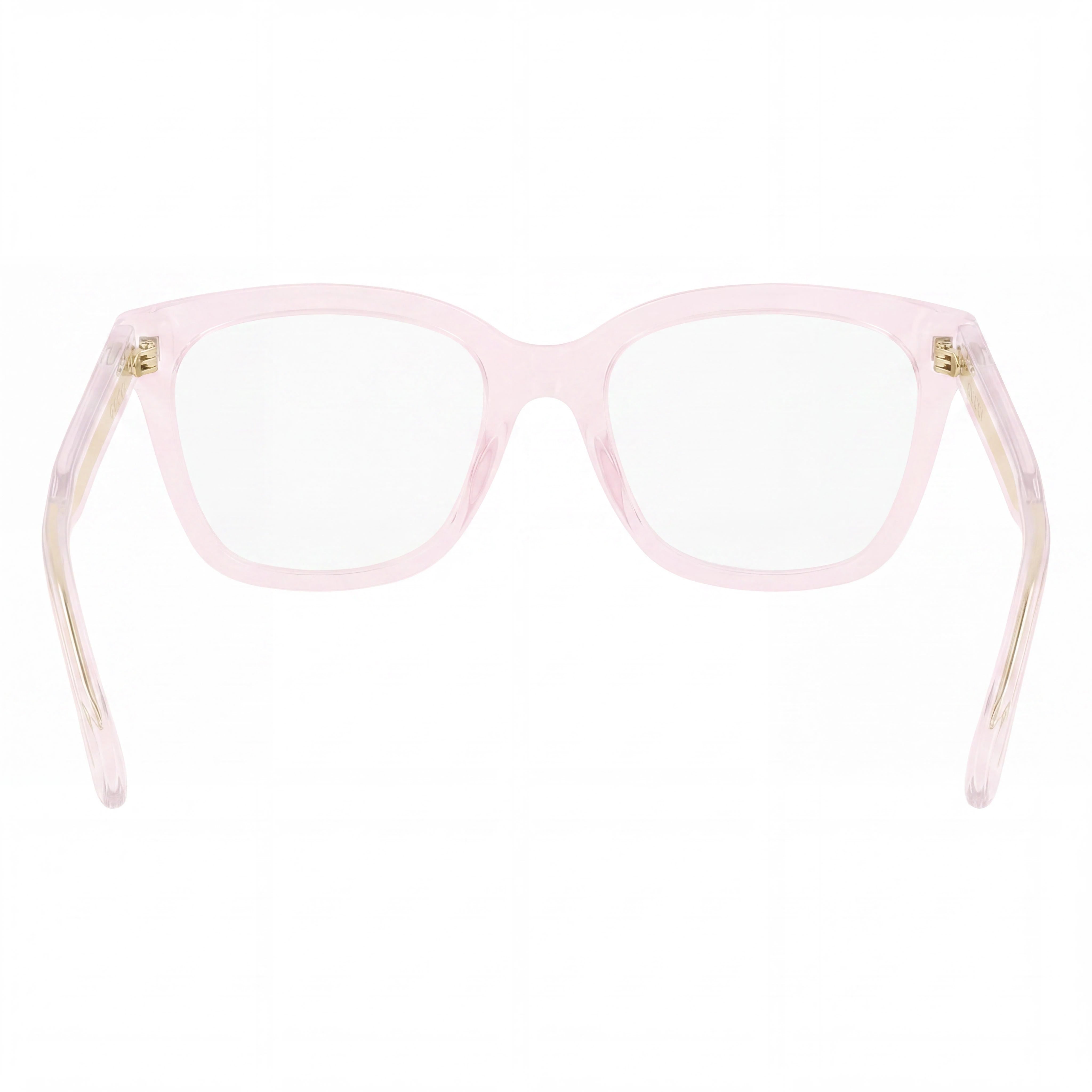 Gucci GG0566ON-004 Pink Transparent Cat-eye Women's Eyeglasses Acetate Polycarbonate 52/18/140, Photo 3