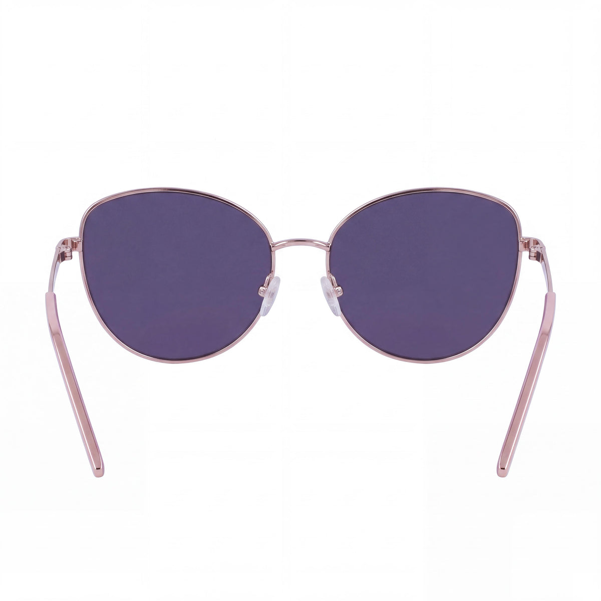 Gafas Anne Klein Clásicas para Mujer, Armazón de Acetato Oro Rosado, Protección UV No Polarizada, Resistente a Rayones, Antirreflejo, Multicolor 58mm, Photo 3