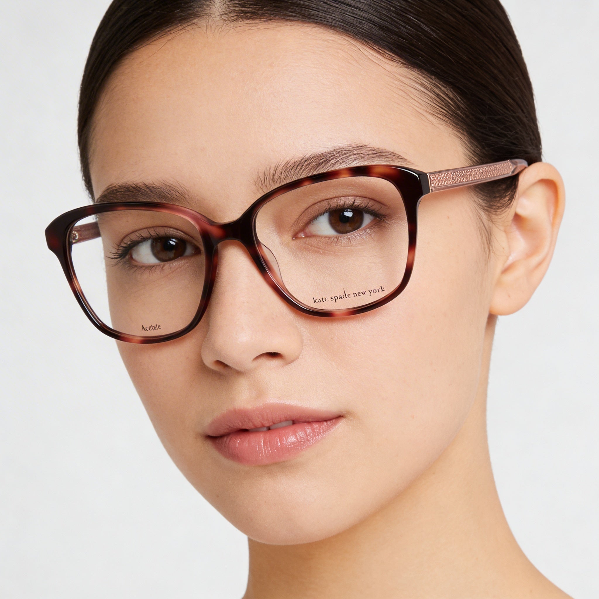 Kate Spade New York Modern Women's Acetate Havana Frames 52mm, Photo 4