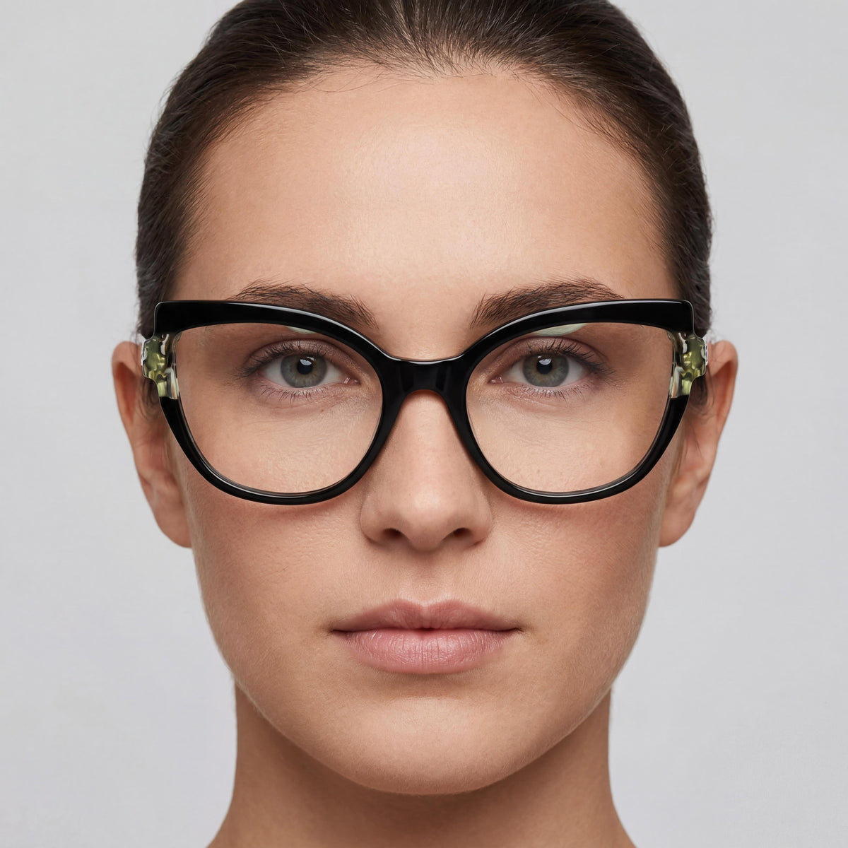 Gafas Oftálmicas Karl Lagerfeld Casual para Mujer, Montura de Acetato, Mármol Negro con Cristales Transparentes de 54mm, Photo 4