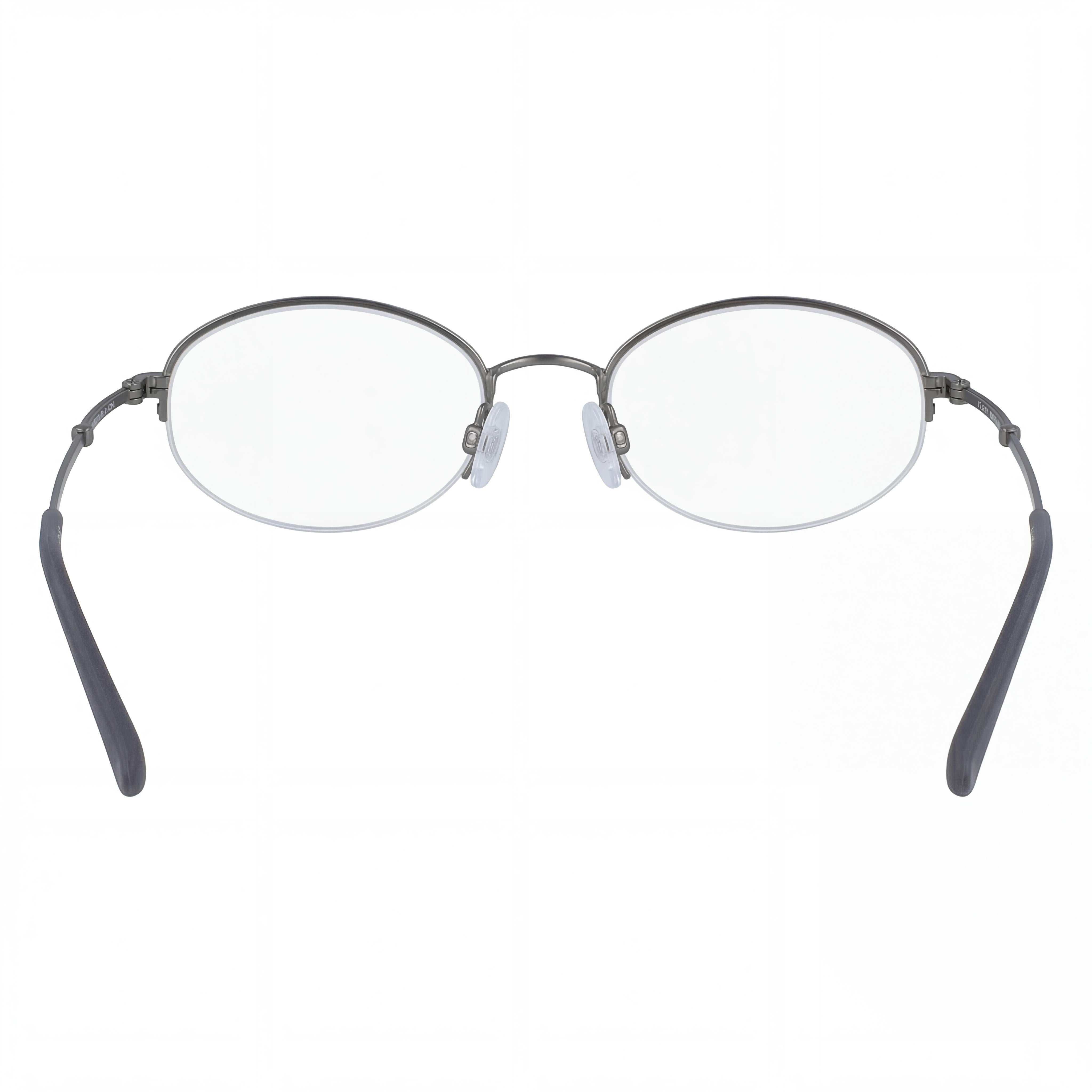 Flexon H6030 Unisex Acetate Eyeglasses with Light Gunmetal Frame, Featuring a 52mm Lens Width, Photo 2