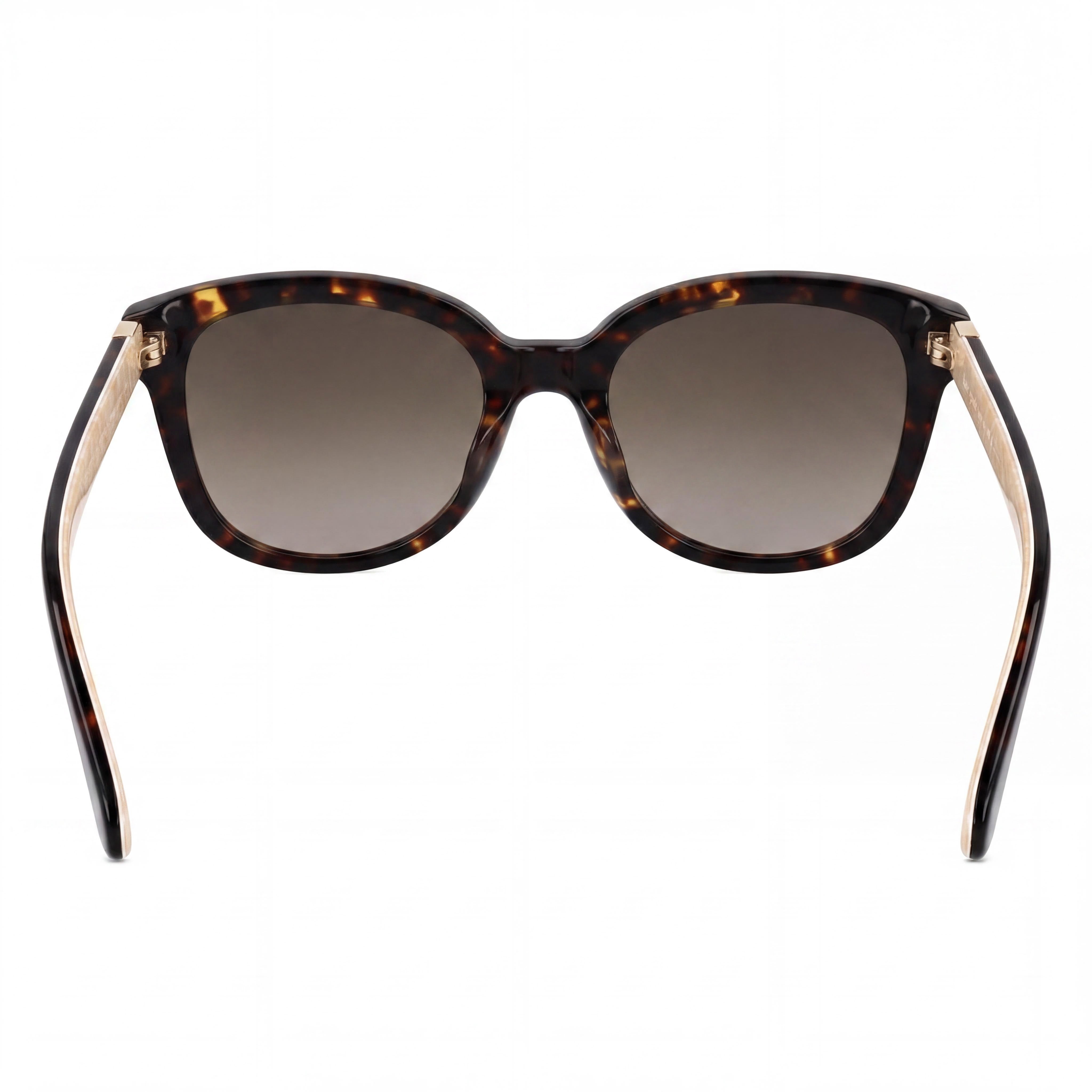 kate spade new york Modern Women's Acetate Havana Square Non-Polarized UV Protected Sunglasses 53mm, Photo 3