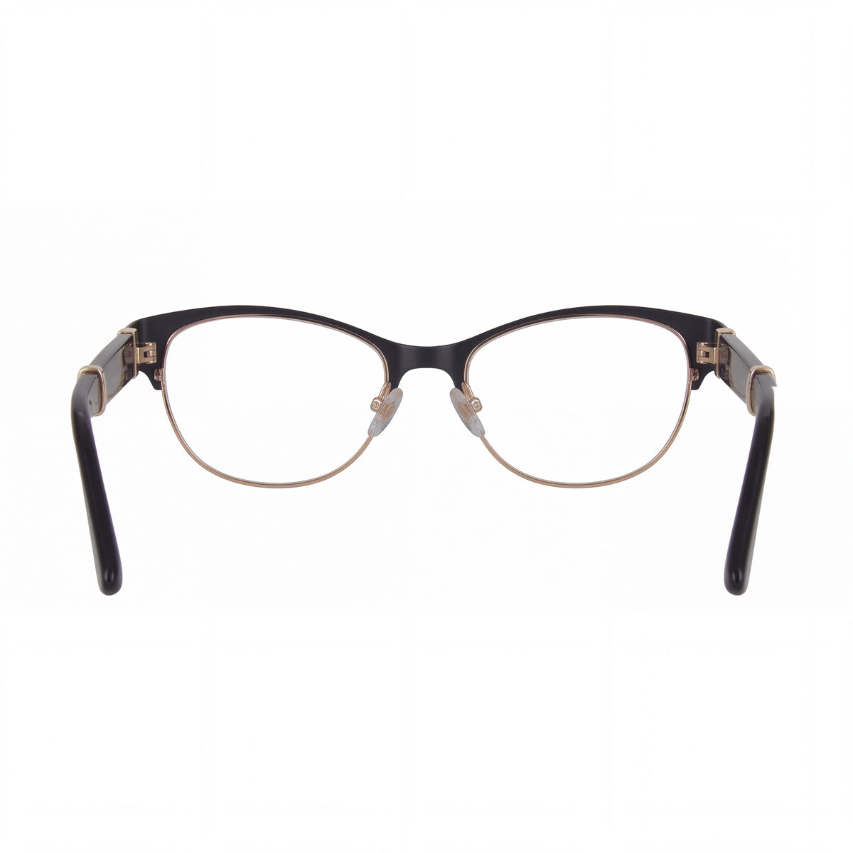 JIMMY CHOO JC180 Women's Rectangle Stainless Steel Metal Matte Background Glitter Non- Eyeglasses 53-16-140, Photo 2