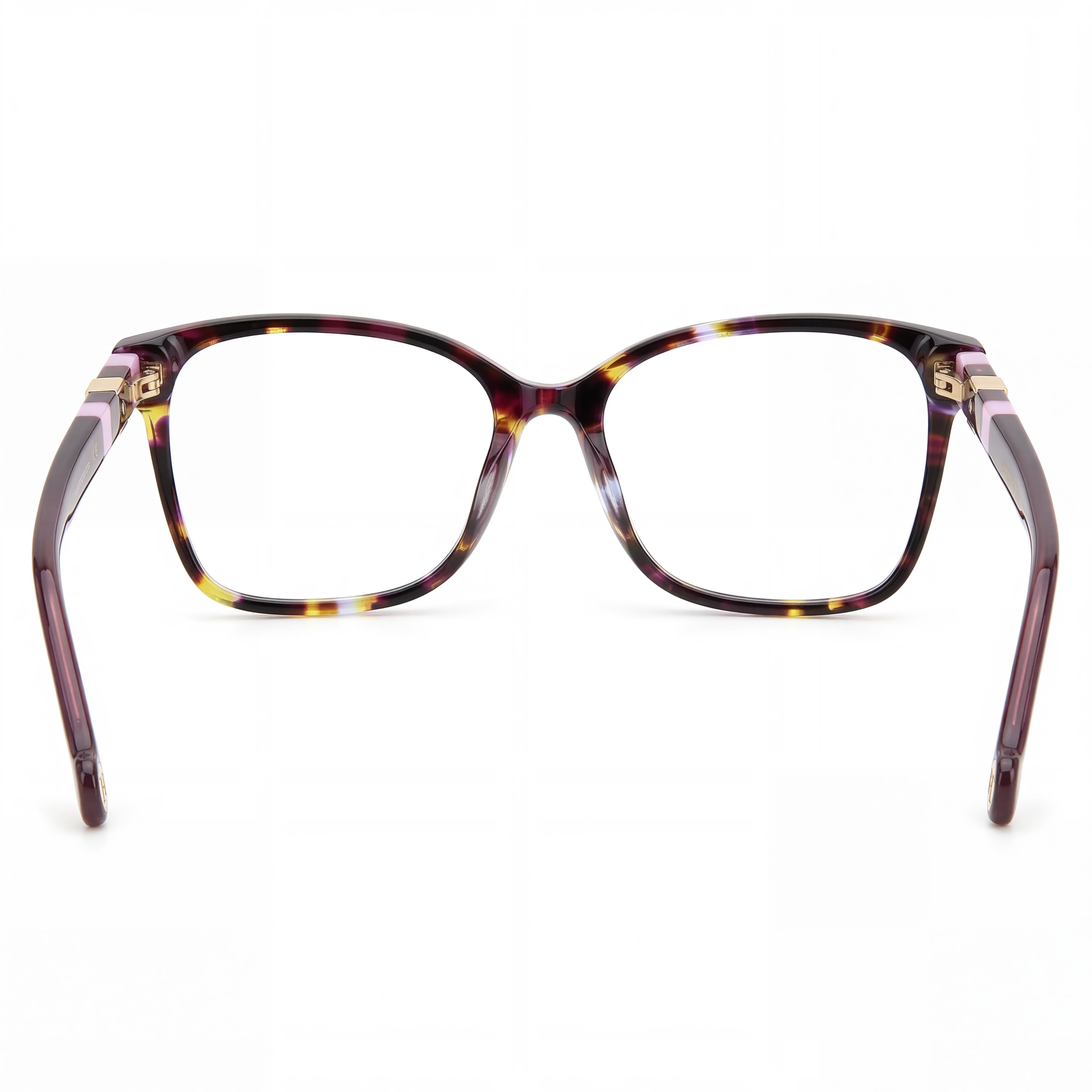 Carolina Herrera Her 0108 Gafas de Sol de Acetato Negro Nude para Mujer con Lentes de Policarbonato, 54mm Ancho de Lente, Photo 3