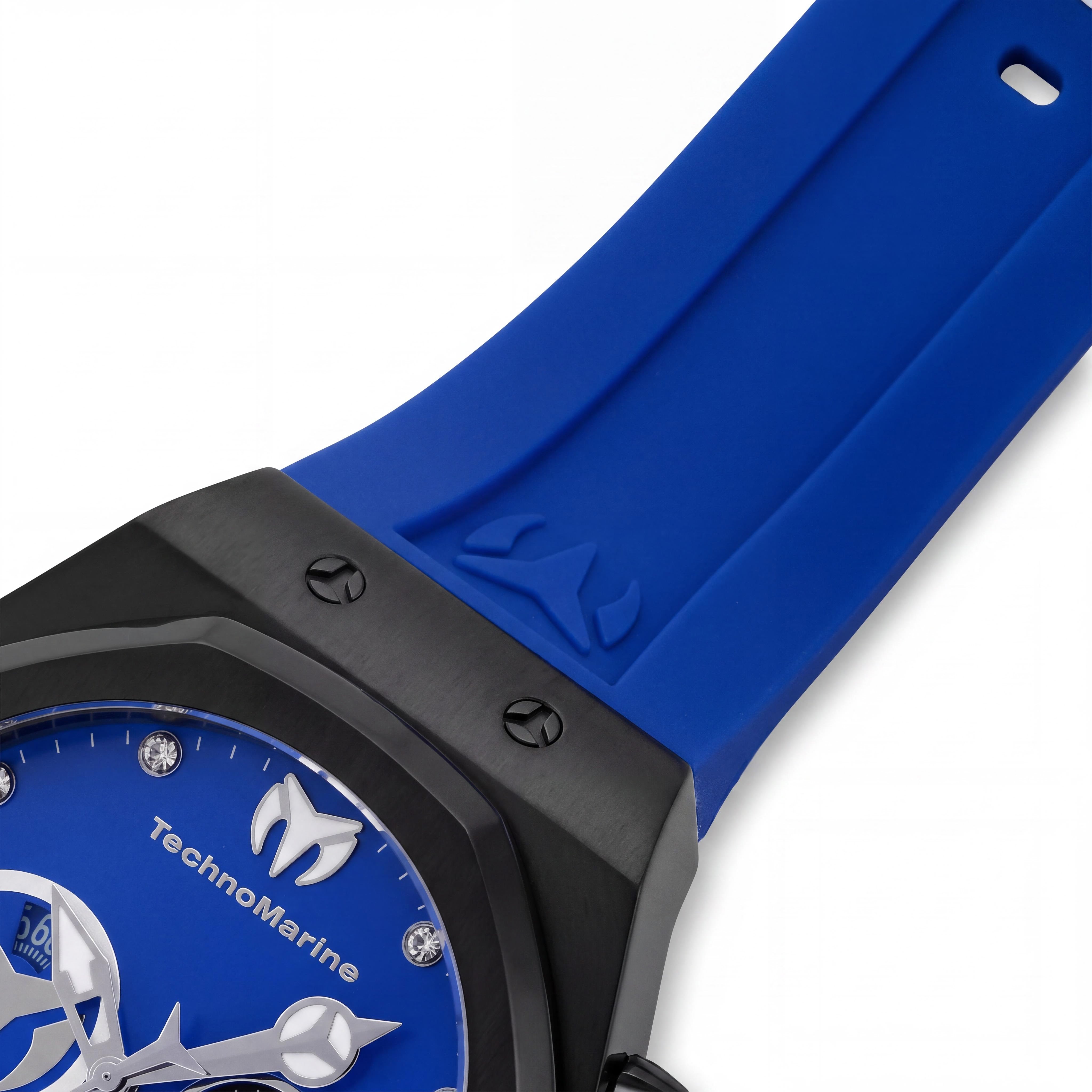 Technomarine Reef TM-523001 Men's Quartz Stop Watch, Stainless Steel, Blue Dial, 45mm, Photo 3