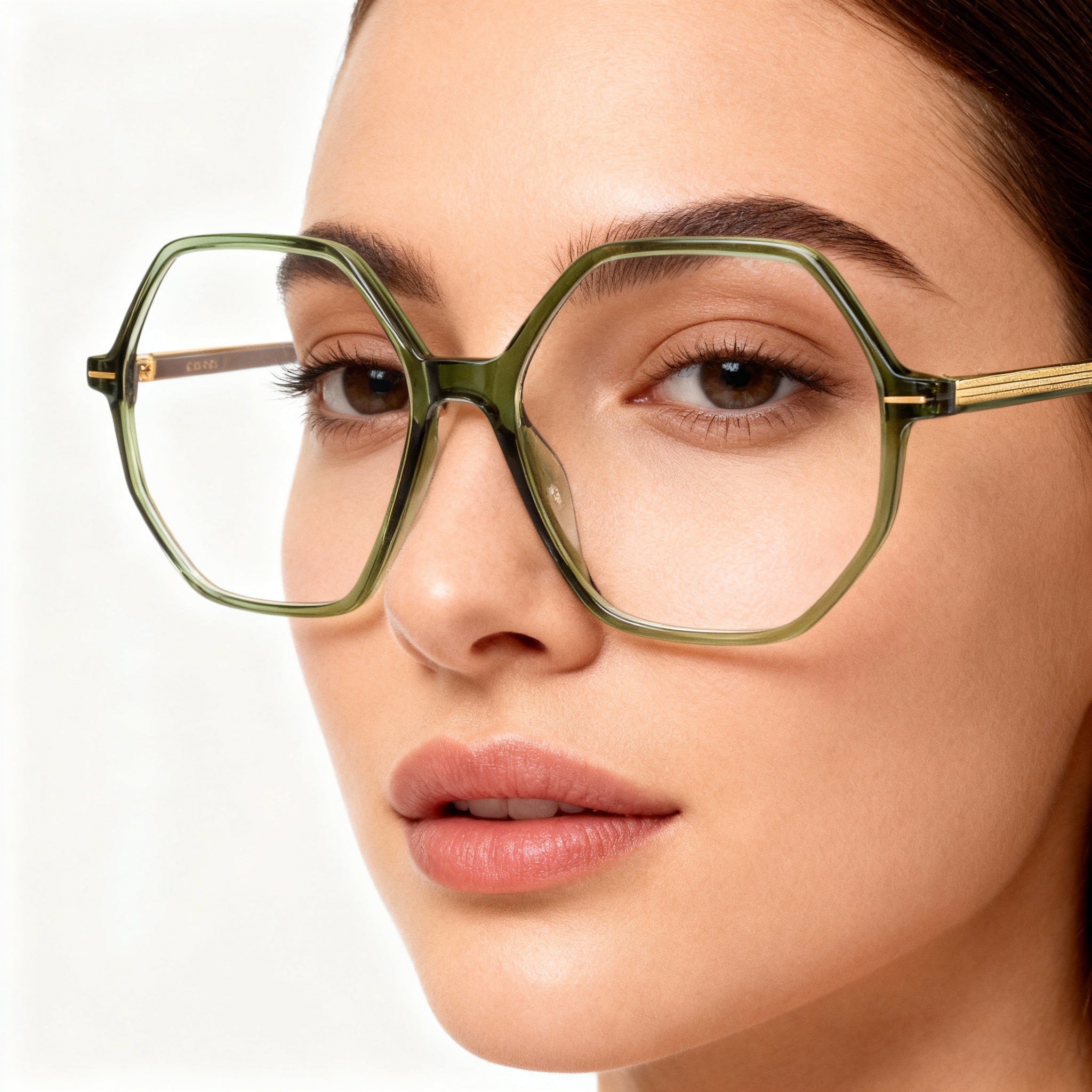 Hugo Boss Boss 1528 Women's Modern Green Lens Magnesium Frame Non-Polarised 54mm Sunglasses, Photo 4