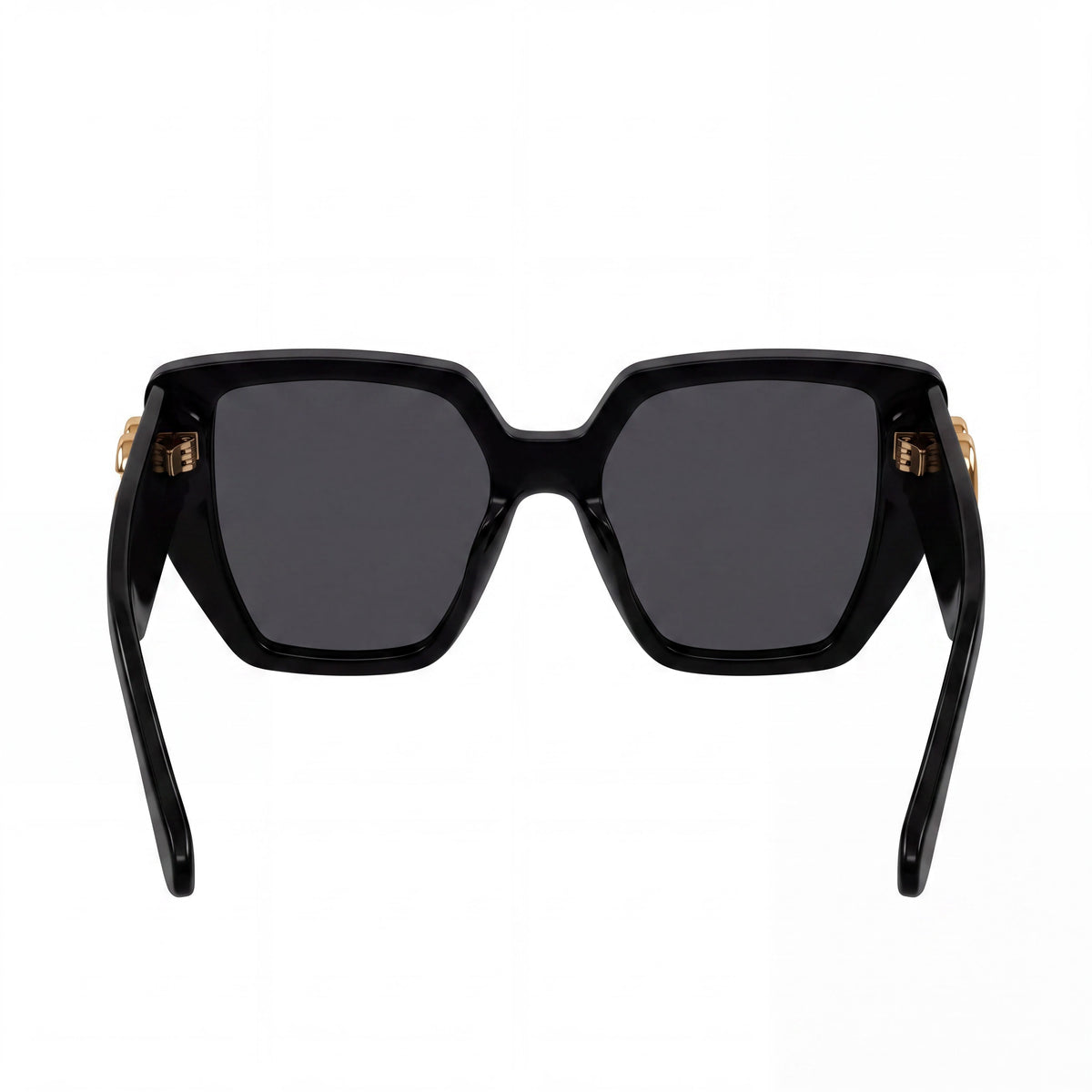 Gucci GG0956S Contemporary Women's Black Grey Cat Eye Full Rim Plastic Non-Polarized Sunglasses 54mm, Photo 4