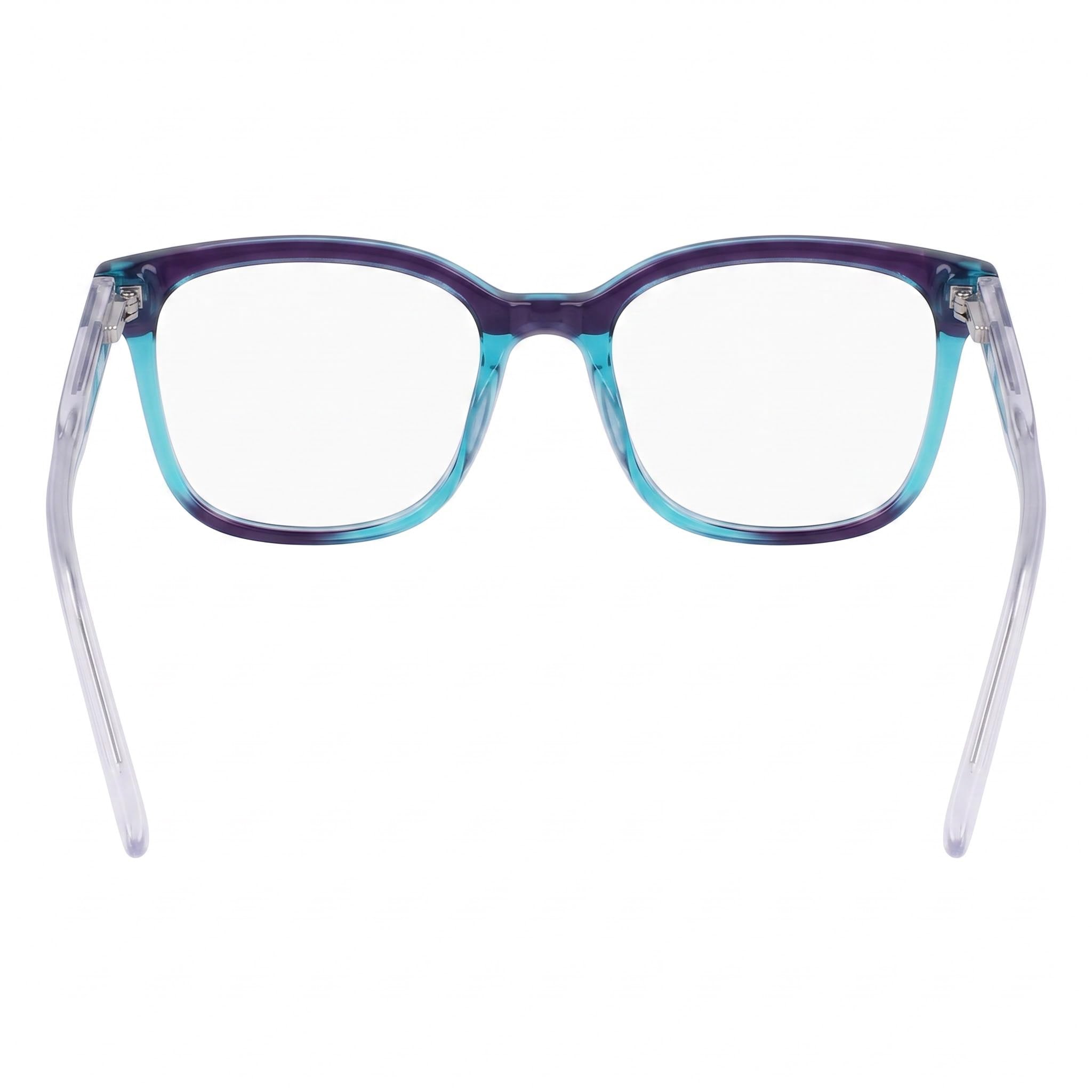 DKNY DK5065 Gafas de Prescripción Casual para Mujer con Montura de Acetato Laminado Azul Cristalino 52-18-140, Photo 3