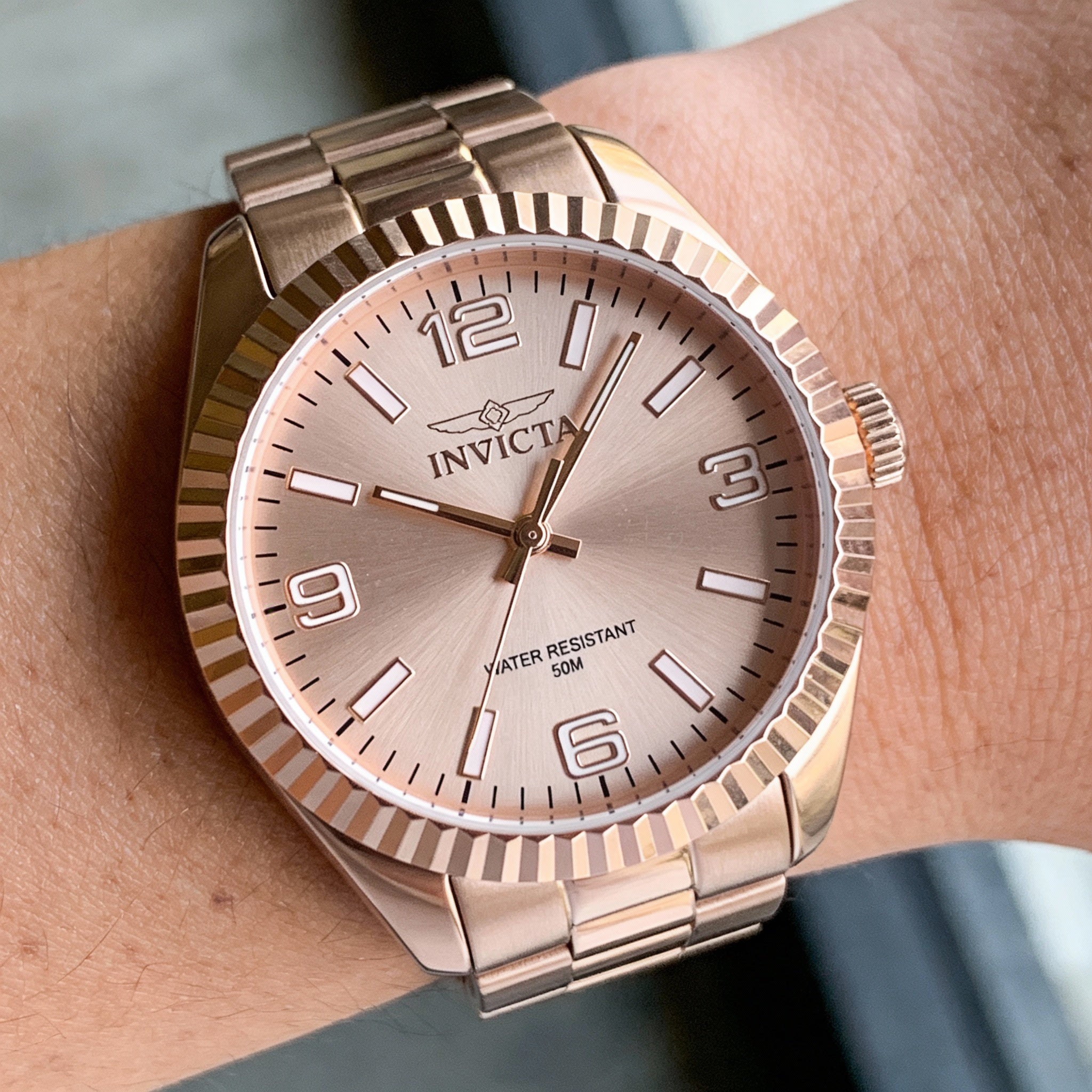 Invicta Specialty 47477 Unisex Rose-gold Stainless Steel Quartz Bracelet Watch 36mm, Photo 3