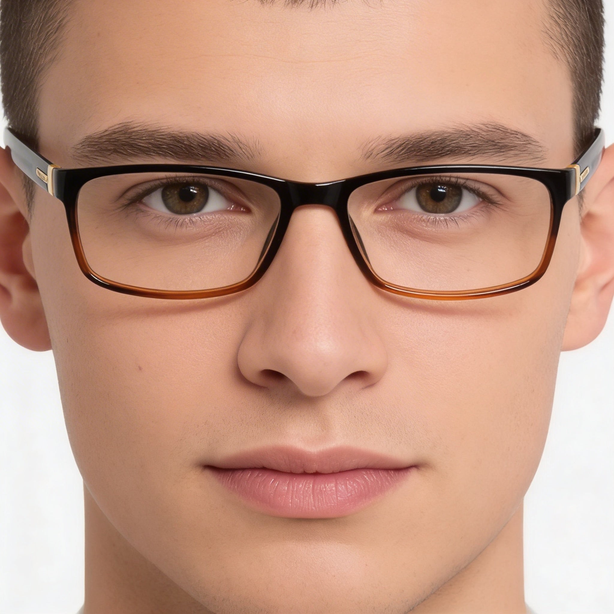 Carrera 8890 Men's Black Brown Plastic Frame Polarized Sunglasses with Polycarbonate Lenses, 57mm, Photo 4