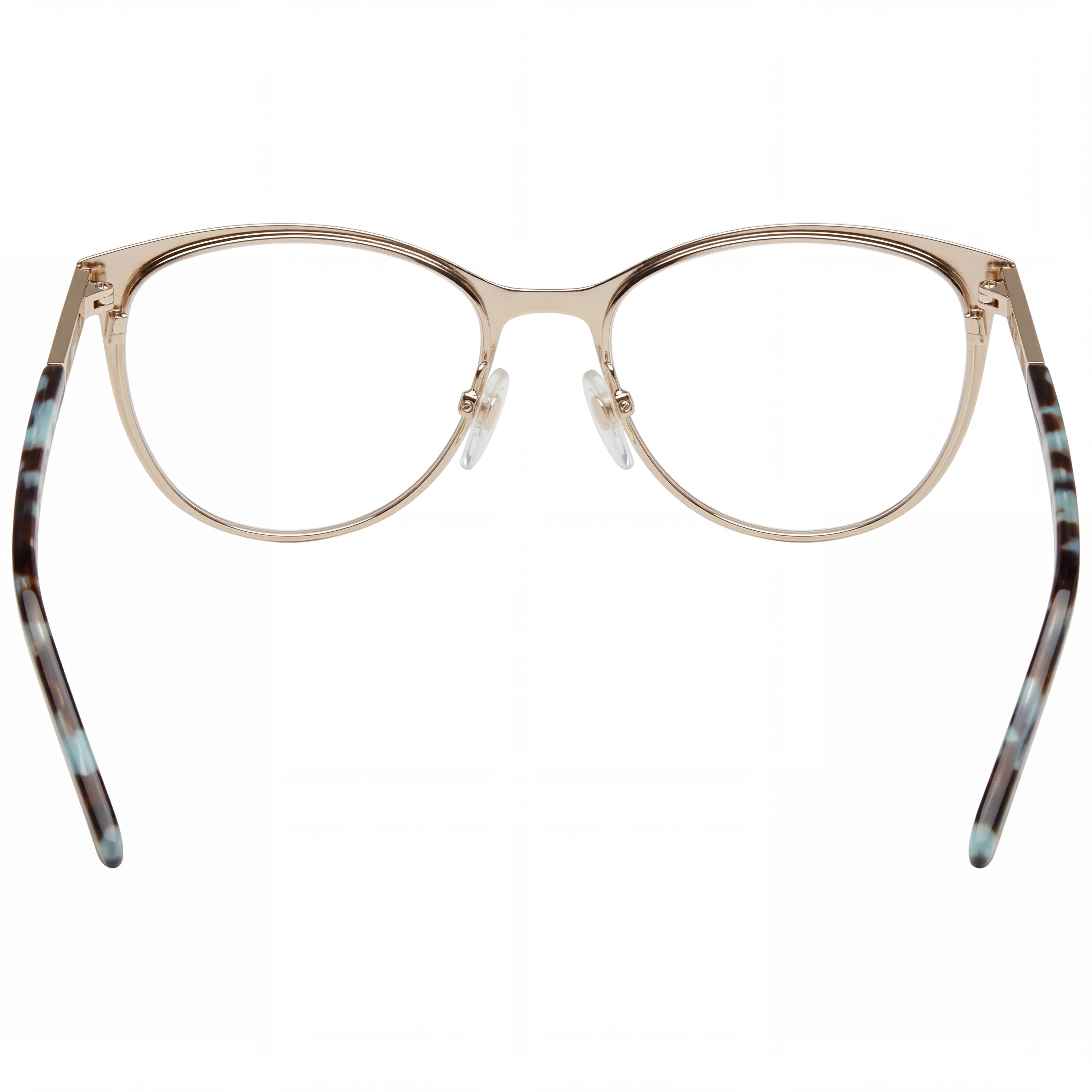 Marc Jacobs Modern Men's Stainless Steel Frame Polycarbonate Non-Polarized Matte Blue Gold Sunglasses 54mm, Photo 3