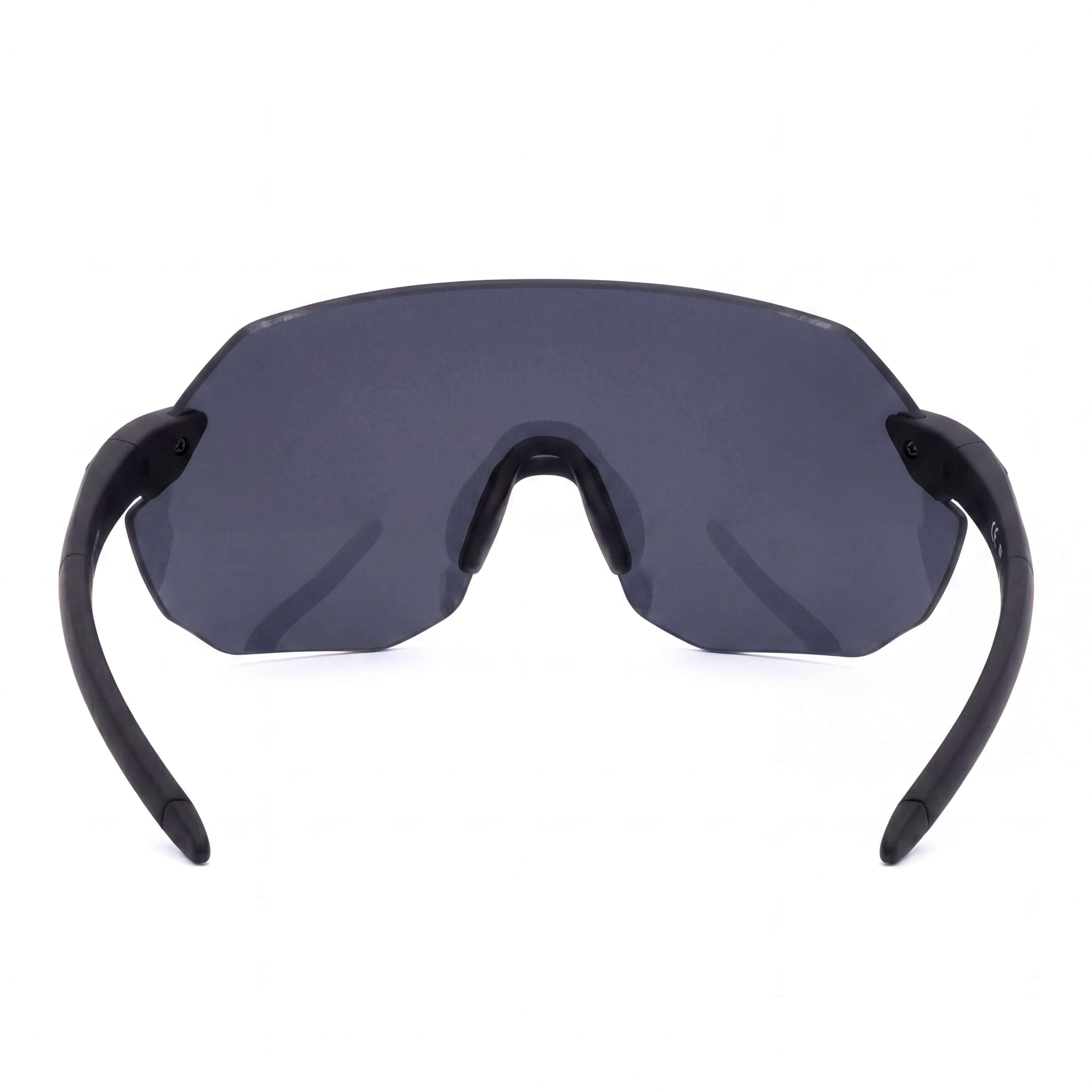 Gafas de sol unisex Under Armour Classic, montura de policarbonato negro mate, protección UV, lentes grises de 99 mm, Photo 4