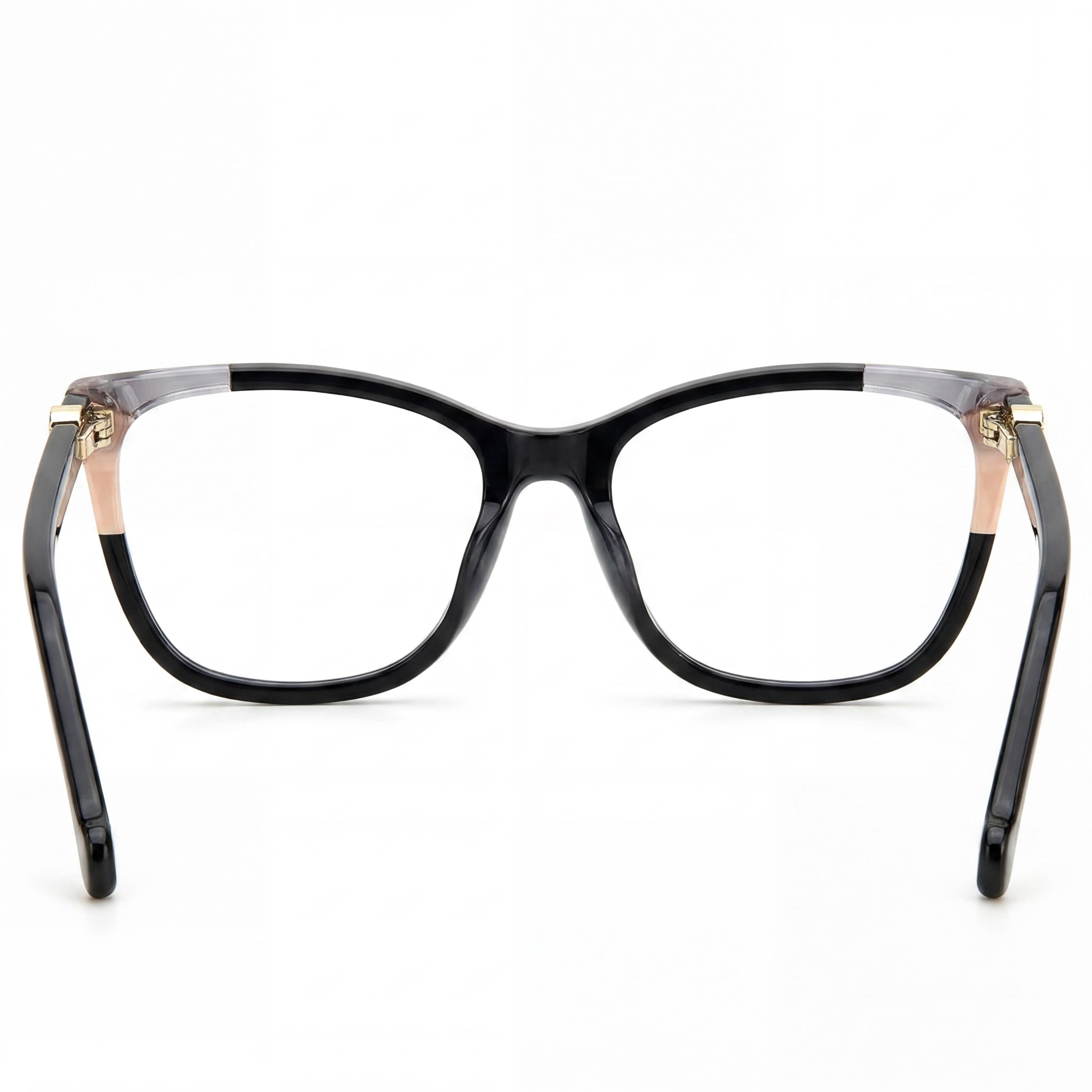 Carolina Herrera Ch 0057 Women's Acetate Full Rim Cat Eye Non- Black Nude Clear Lens Eyeglasses 53mm, Photo 3