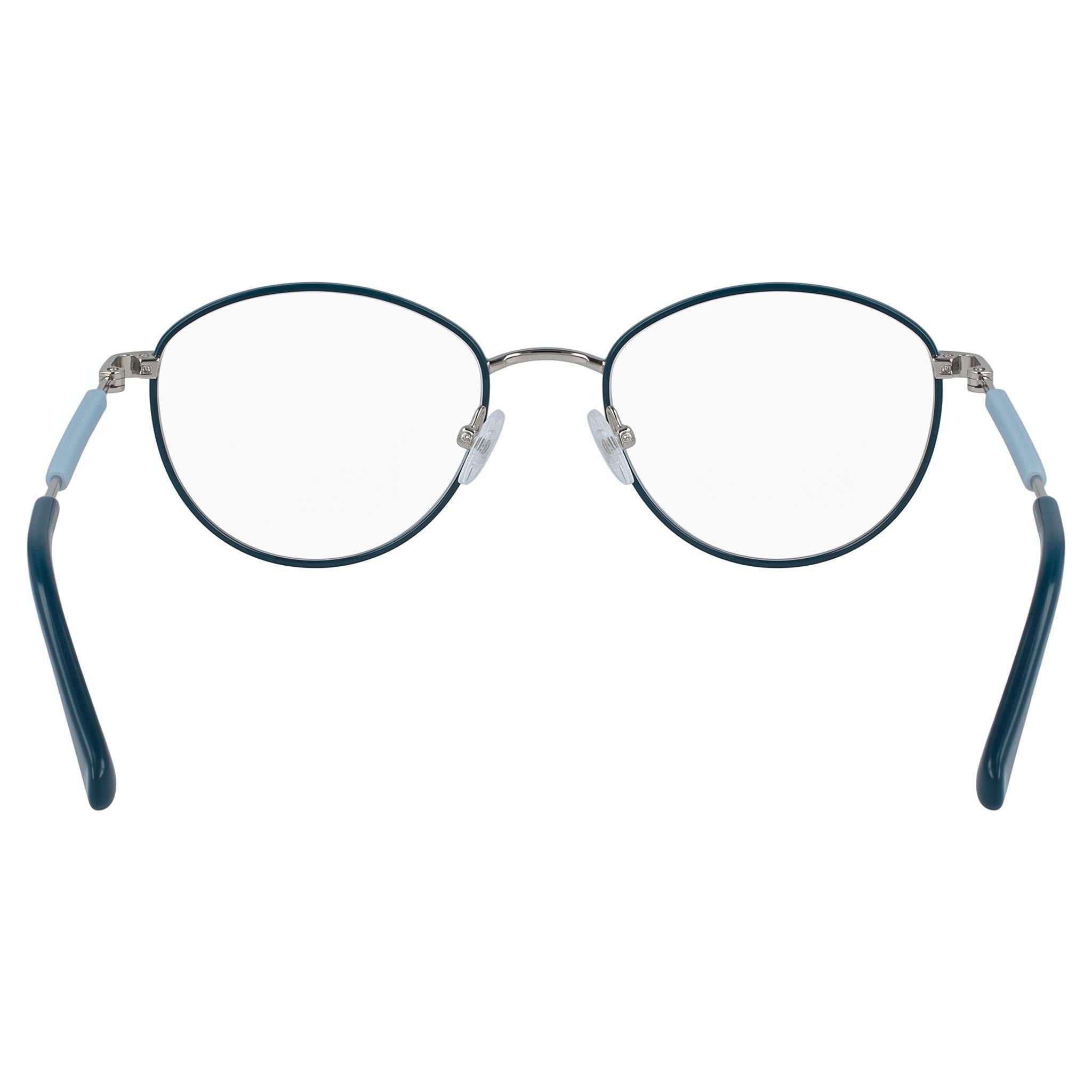 Calvin Klein Jeans CKJ19107 Women's Casual Style Teal Metal Frame Optical Eyeglasses Size 52/19/140, Photo 3