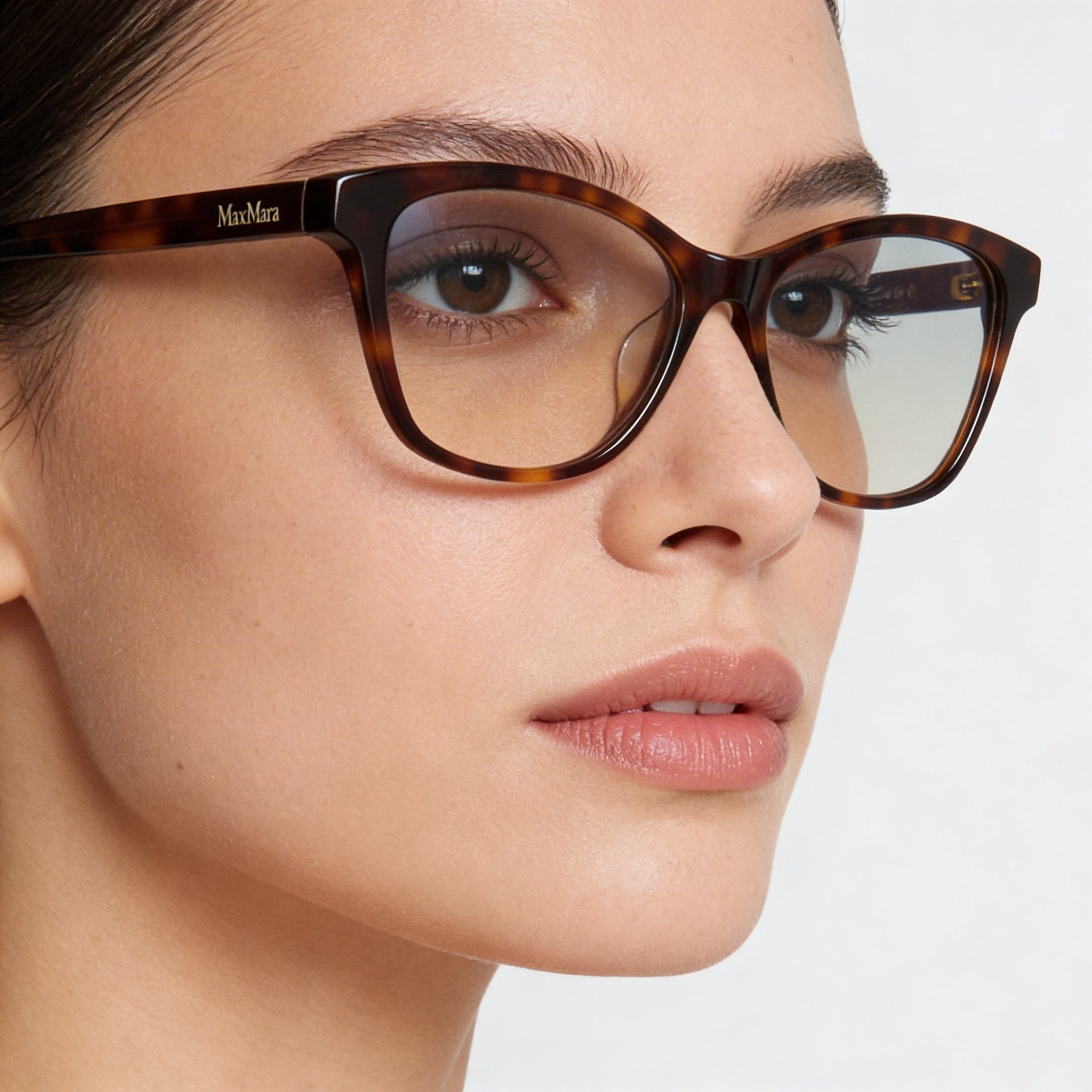 MaxMara Mm5032-f Women's Multicoloured Plastic Frame Polycarbonate Lenses Eyewear 54 Millimeters, Photo 3