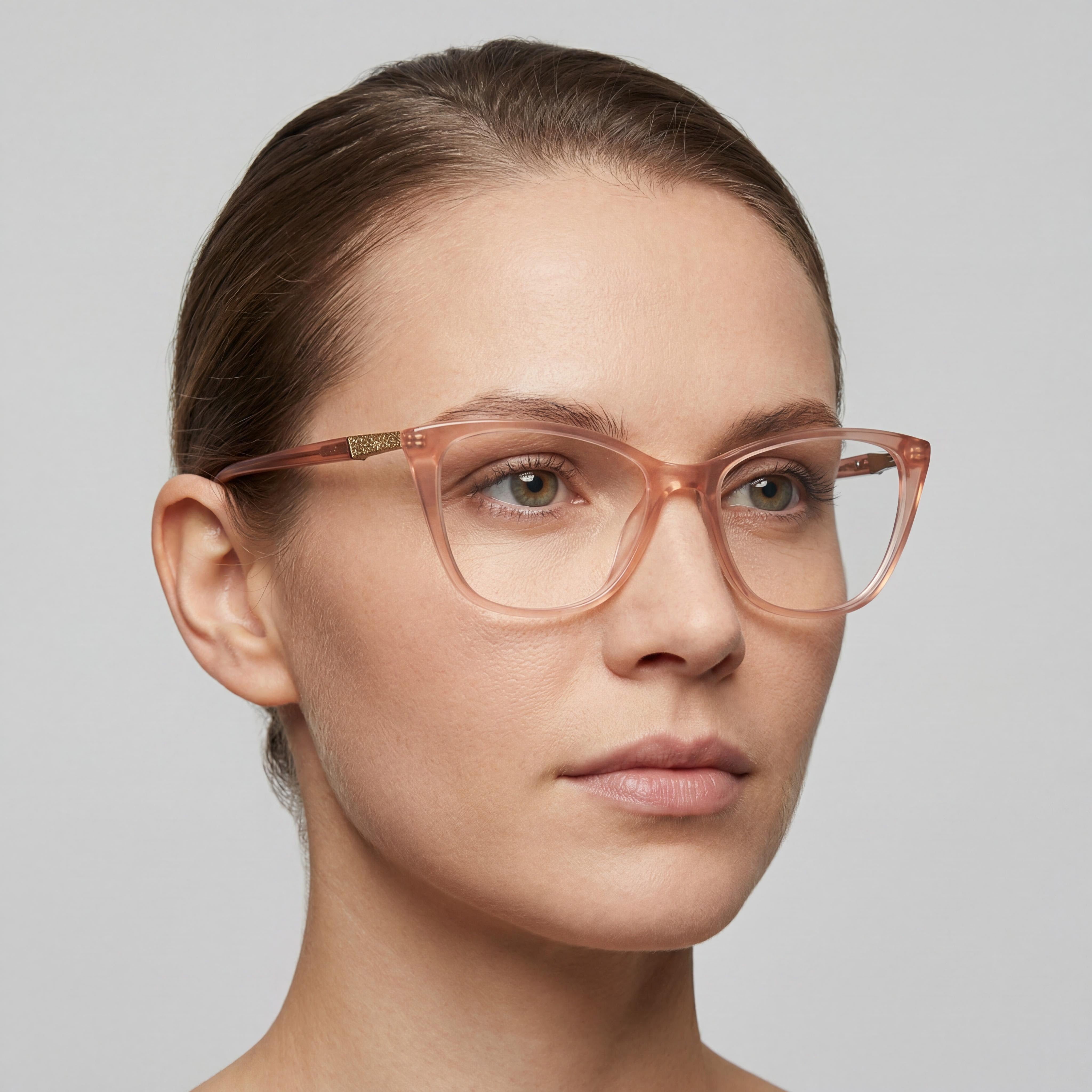 Jones New York Women's J777 Blush Plastic Frame Polarized Eyewear, 53mm Lens Width, 15mm Bridge, 140mm Temple Length, Photo 4