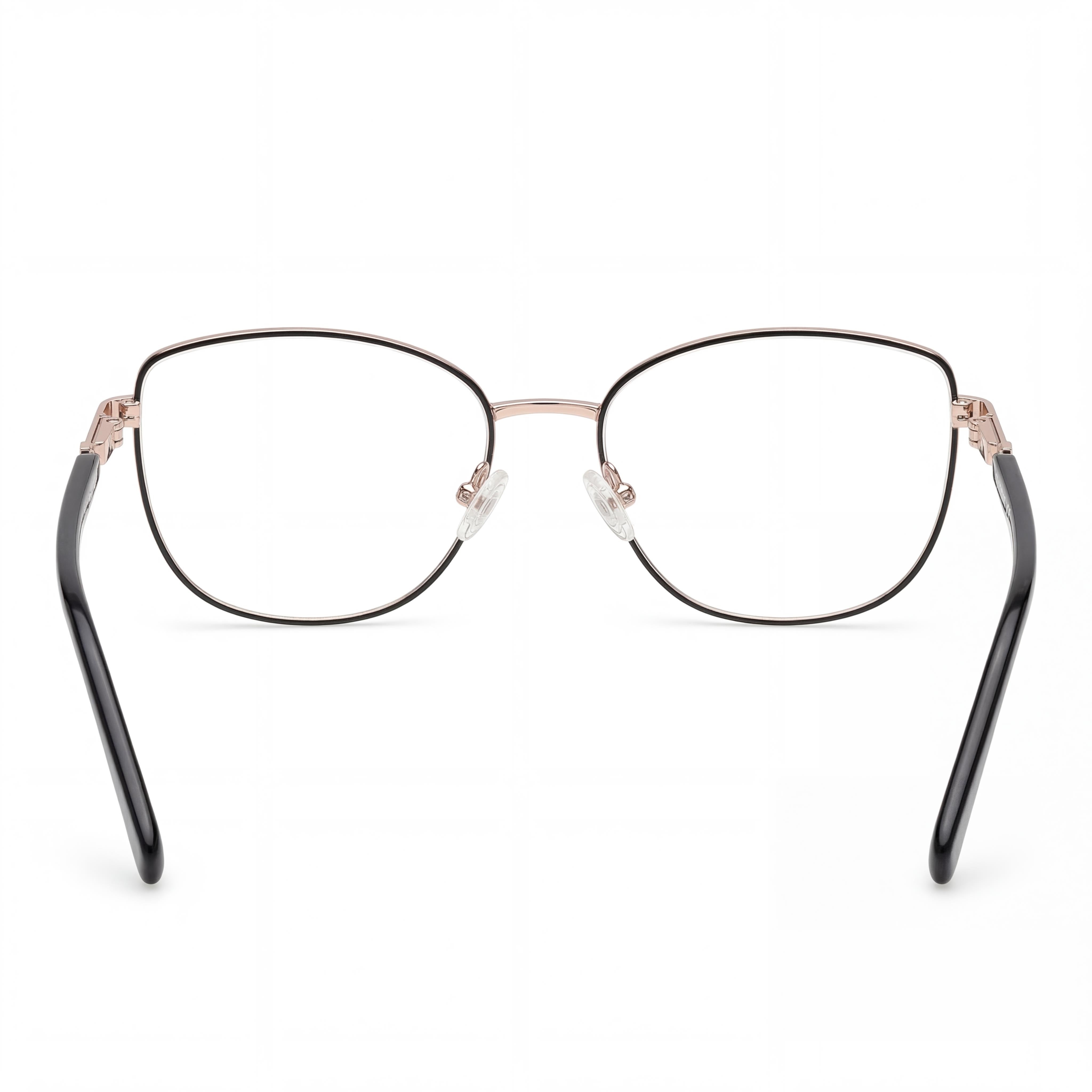 Harley-Davidson Hd0575 Unisexo Montura de metal negro brillante Gafas transparentes con lentes de 53mm, Photo 3