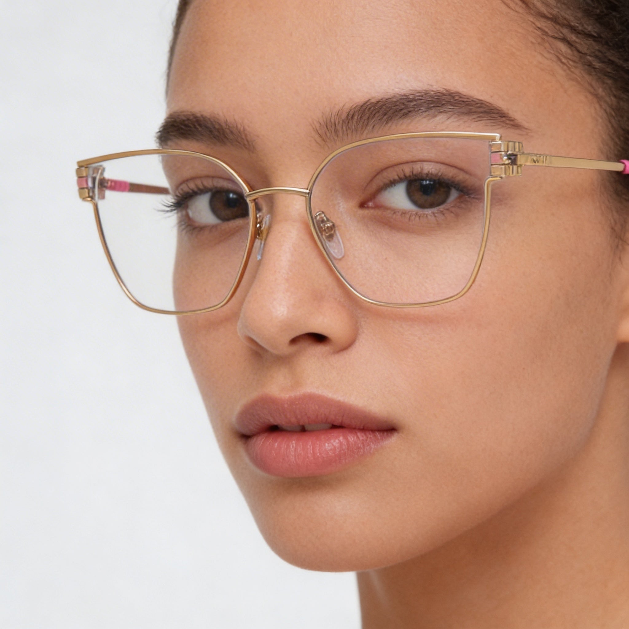 Chopard Luxury Unisex Eyeglasses, Acetate Frame, Shiny Copper Gold, Lens Width 54mm, Bridge 17mm, Temple 140mm, Photo 4