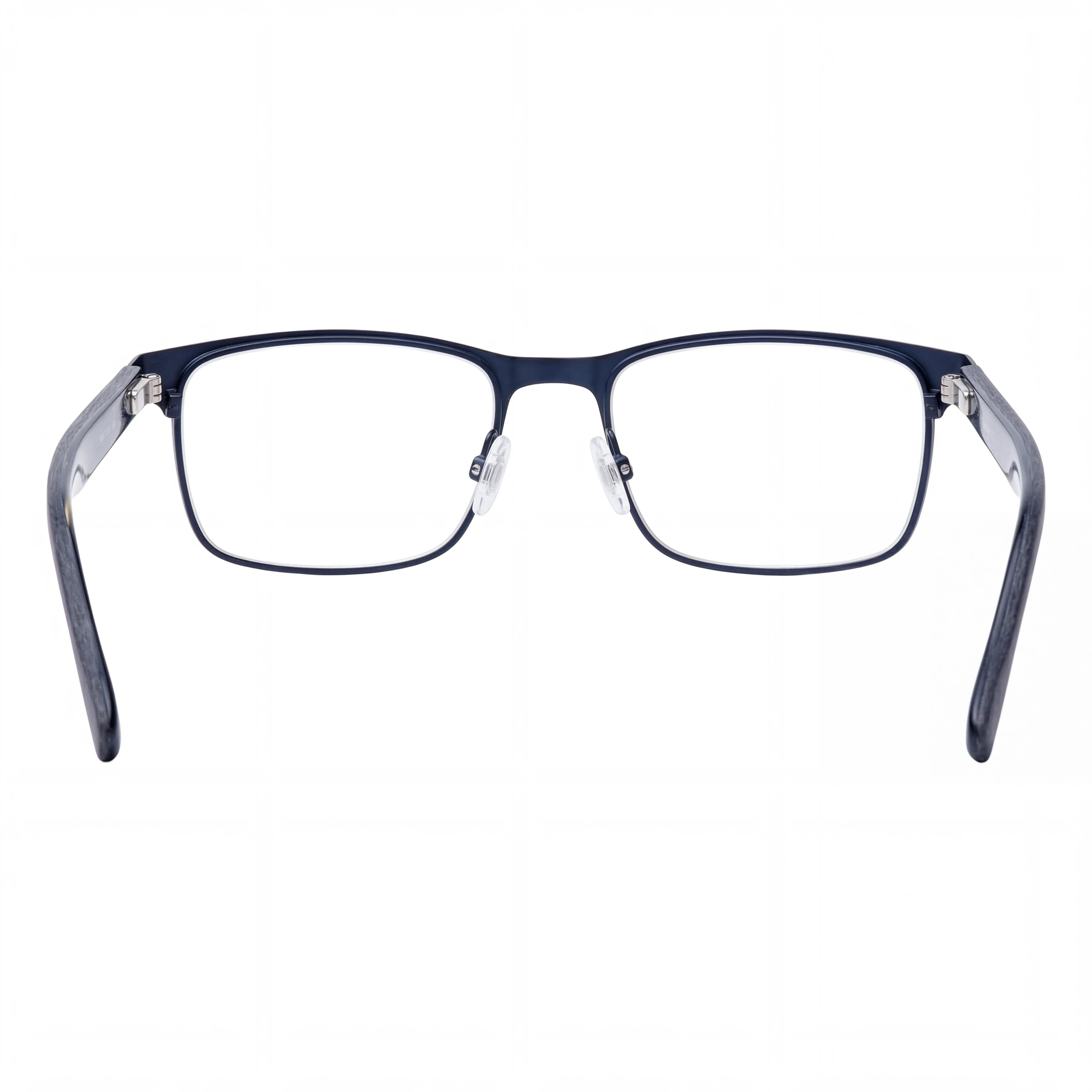 HUGO Hg 0151 Gafas unisex con montura de acero de aleación negro mate, lentes de policarbonato no polarizadas de 53 mm, Photo 3