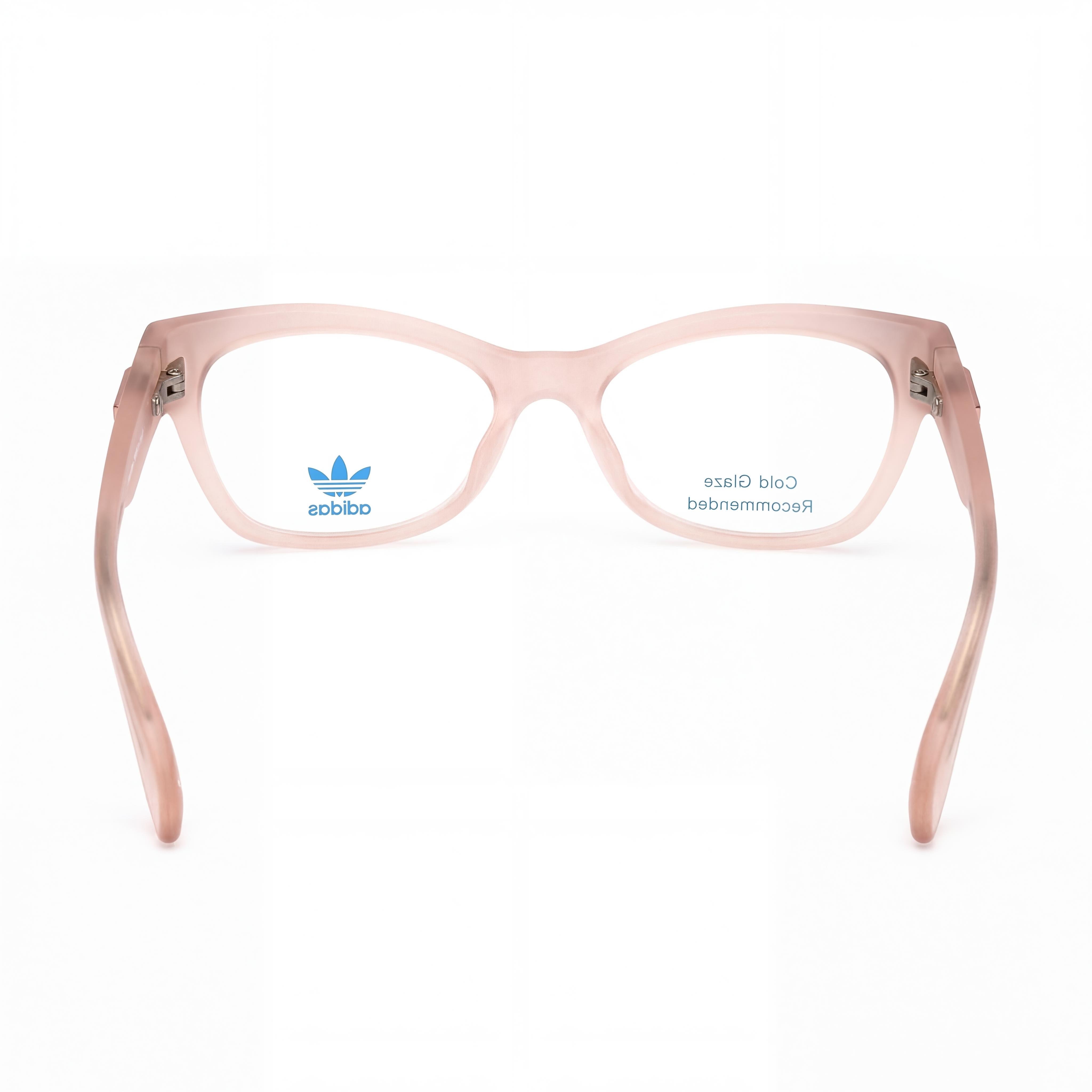 adidas Originals Or5003 Men’s Injected Ophtalmic Eyeglasses with Matte Pink Frame 54mm, Photo 4