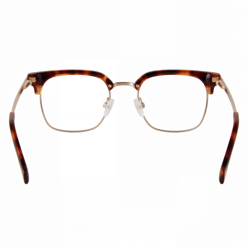 Gafas Lucky Brand Vlbd322 para hombre, montura de plástico dorado, lentes de acetato, protección UV, no polarizadas, 51 mm