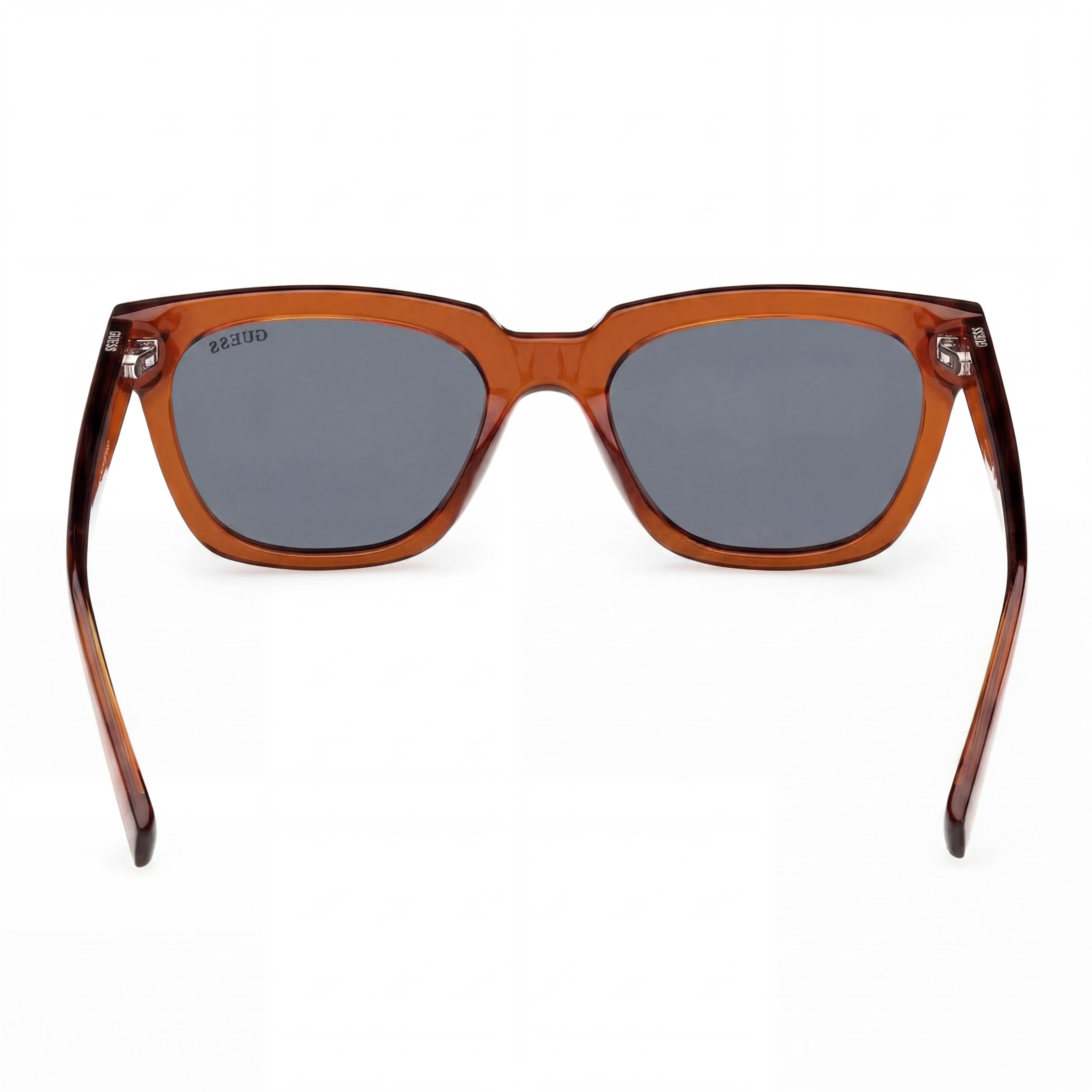 Guess GU8265 Orange Rectangle Sunglasses for Women, 53mm, Photo 3