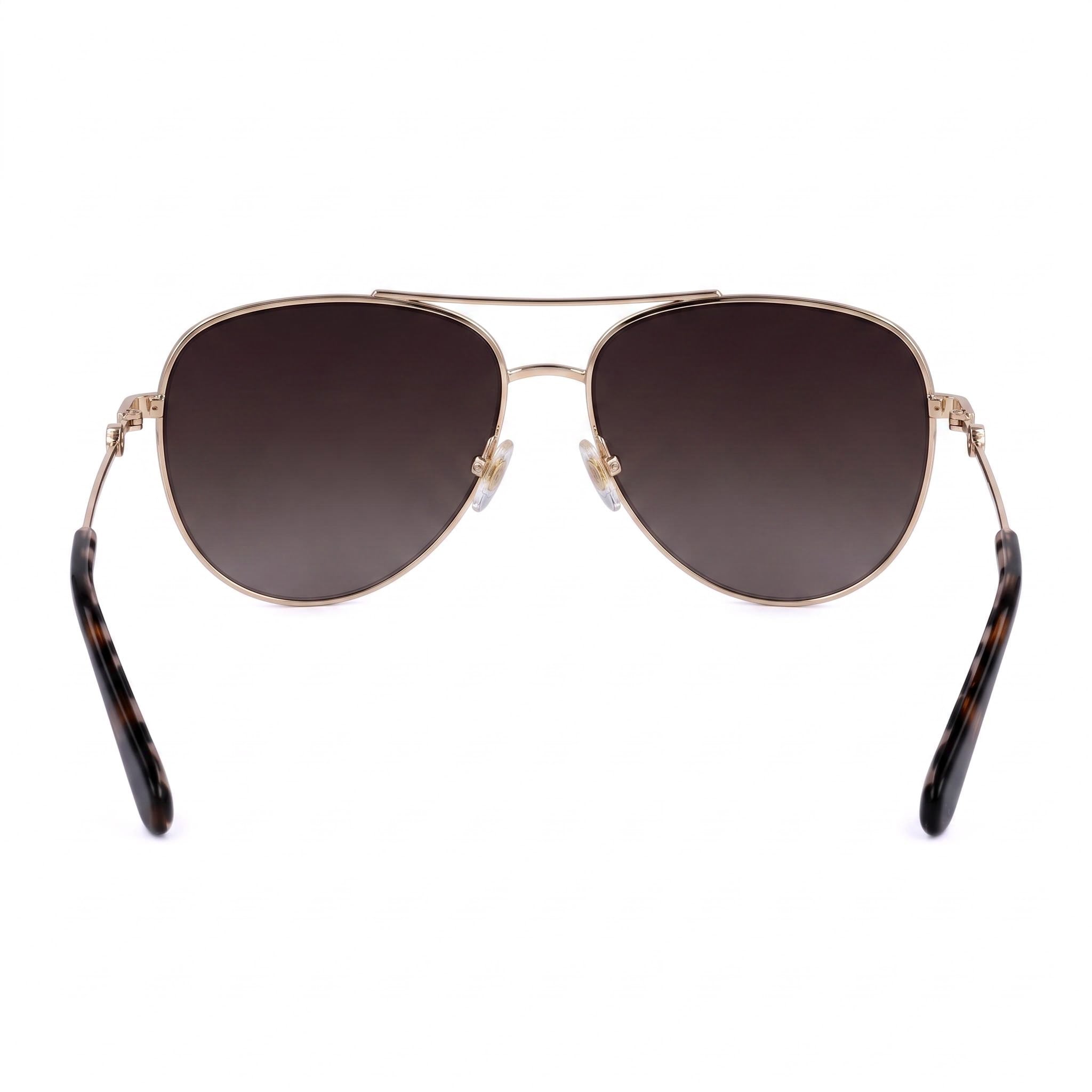 kate spade new york Maisie/G/S Women's Pilot Stainless Steel Havana Frame Polarized UV Protection Brown Gradient Lenses 60-15-140mm, Photo 4