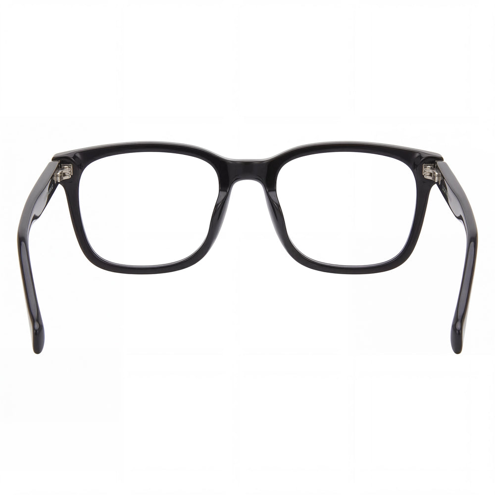 Gafas de sol polarizadas ligeras de plástico negro Lucky Brand Vlbd425 para hombre con ancho de lente de 51 mm