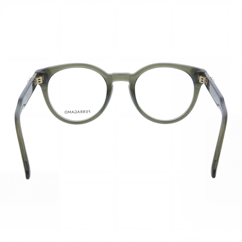 Ferragamo Sf3032e Women's Acetate Transparent Khaki 51mm
