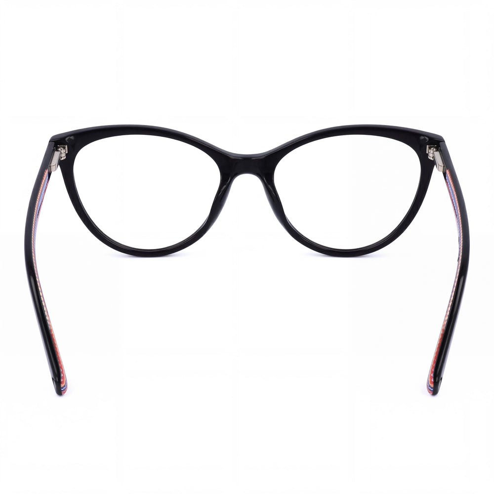 Missoni Cat Eye Unisex Black Acetate Optical Glasses 54-17-140mm