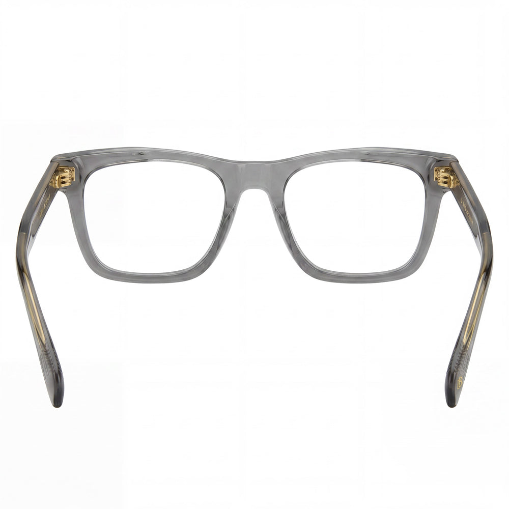 David Beckham Db 7020 Men's Luxury Eyewear with Grey Acetate Frame & Polycarbonate Lenses, 51mm Lens Width