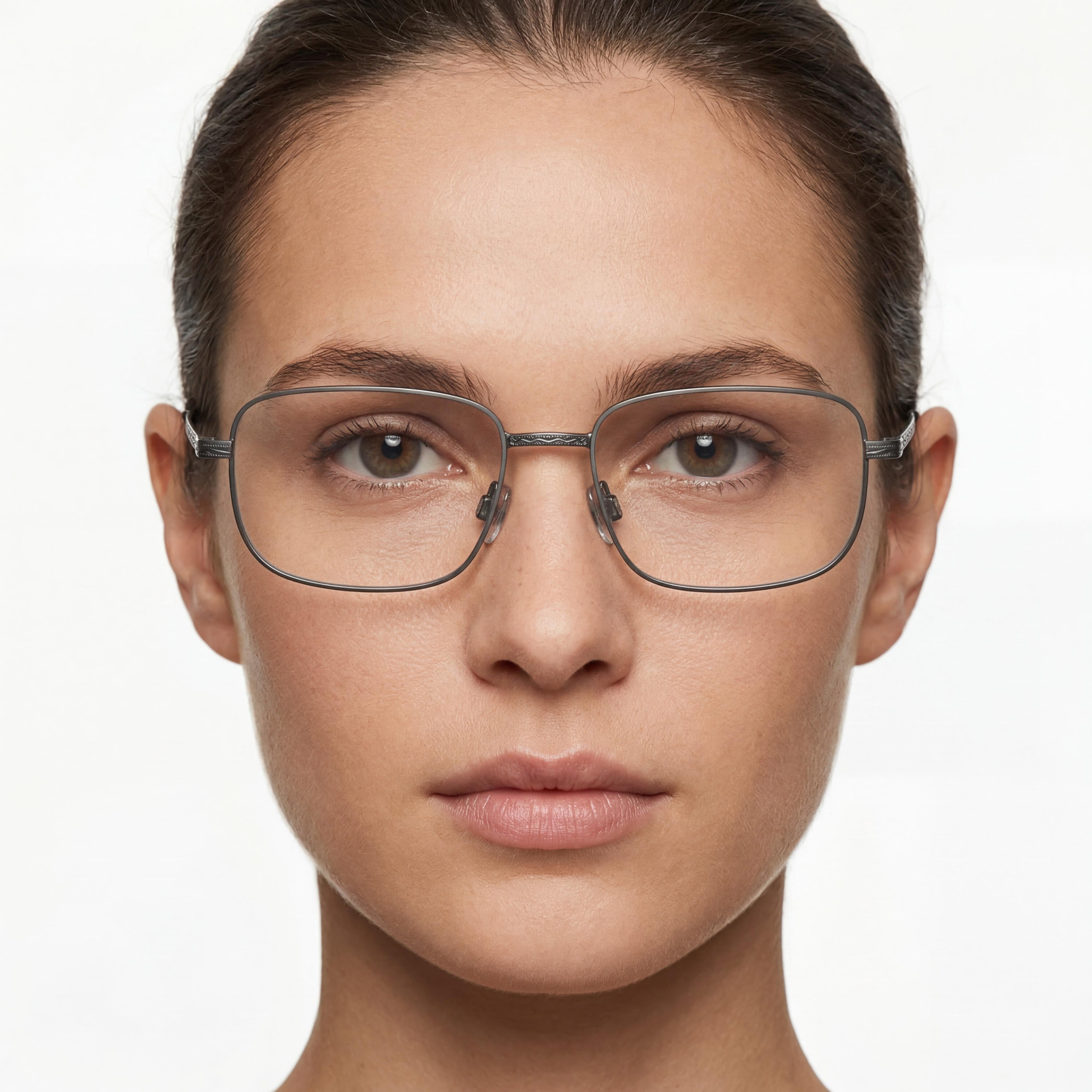 POLO RALPH LAUREN Ph1218 Women's Metal Frame Optical Eyeglasses in Semishiny Dark Gunmetal 54mm, Photo 4