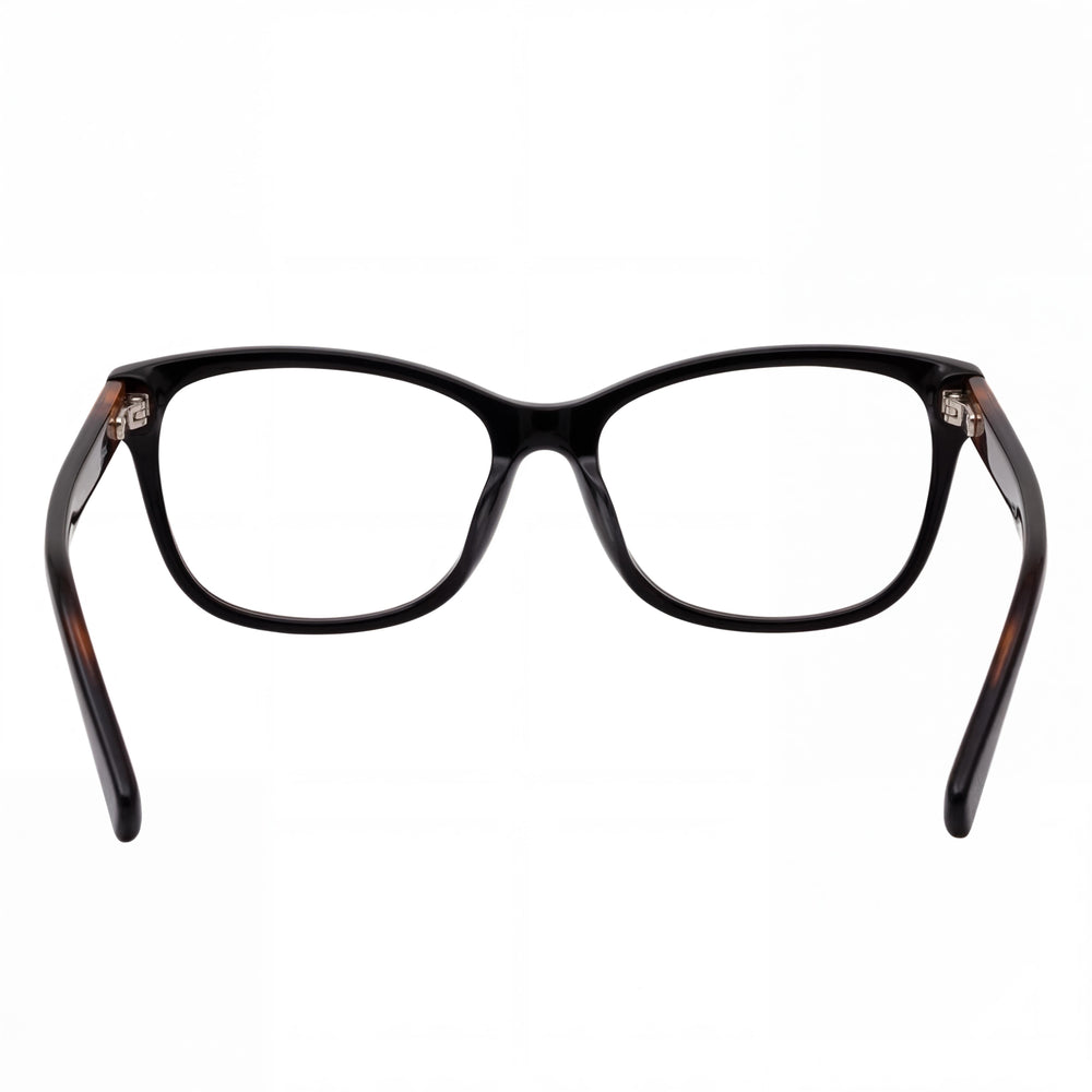 Pierre Cardin Pc 8420 Pga 53 - Montura de plástico color Havana negro para mujer, lentes transparentes, no polarizadas, 53 mm