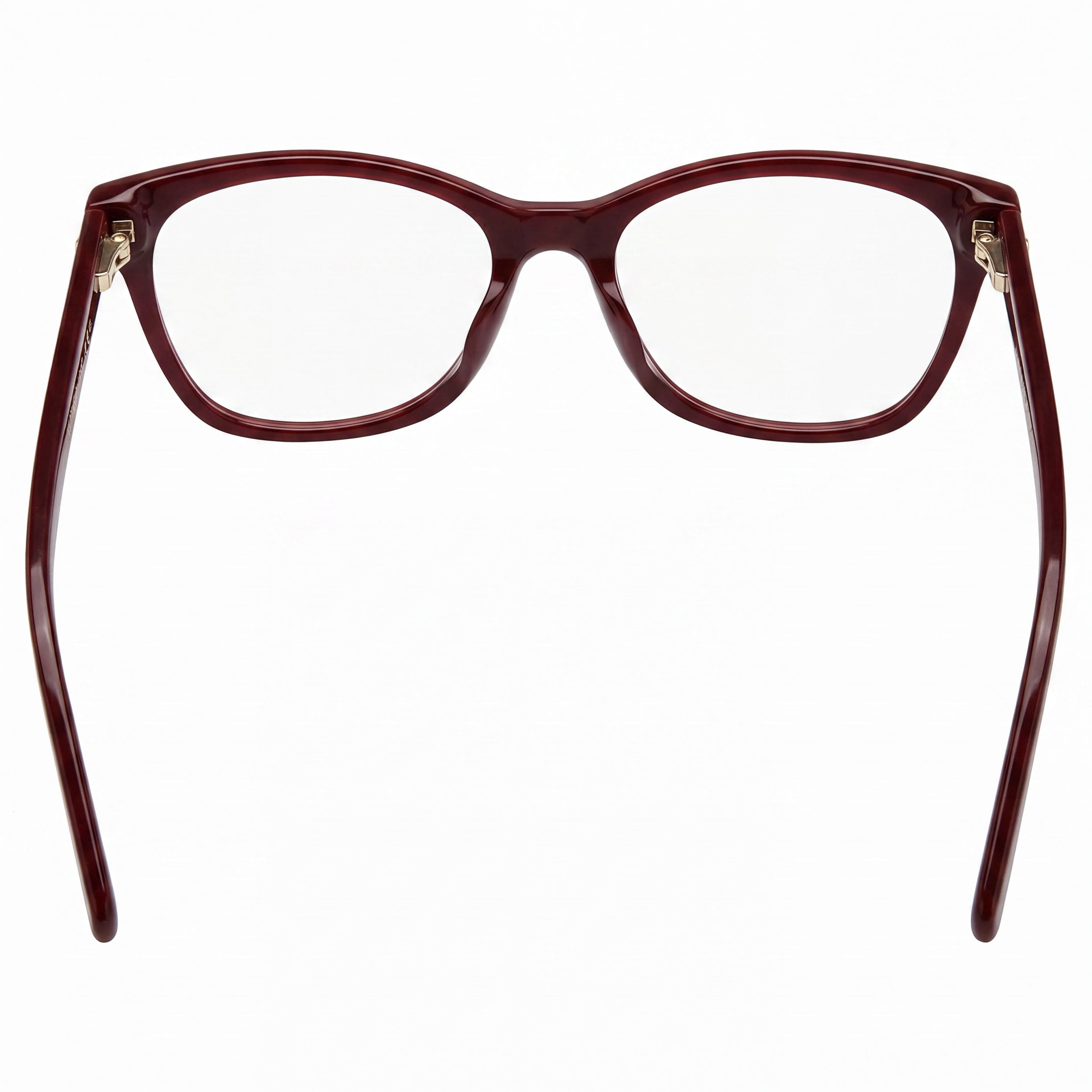 Marc Jacobs Marc 539 Unisex Burgundy Plastic Frame Eyeglasses with Polycarbonate Lenses, Lens Width 54mm, Photo 3