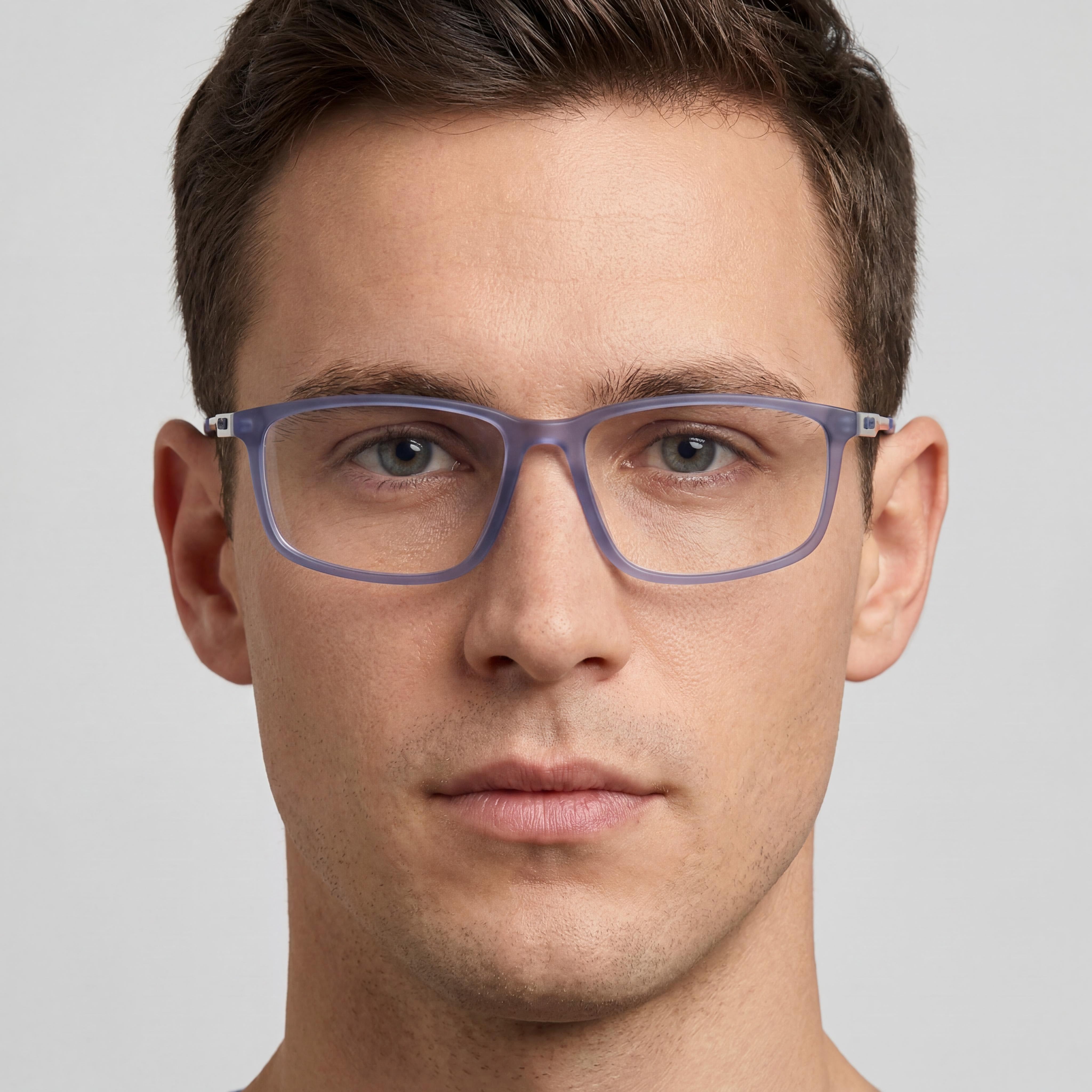 Polaroid Eyewear Pld D535/G Men's Matte Blue Eco Polyamide Frame Non-Polarized 56-16mm Eyewear, Photo 4