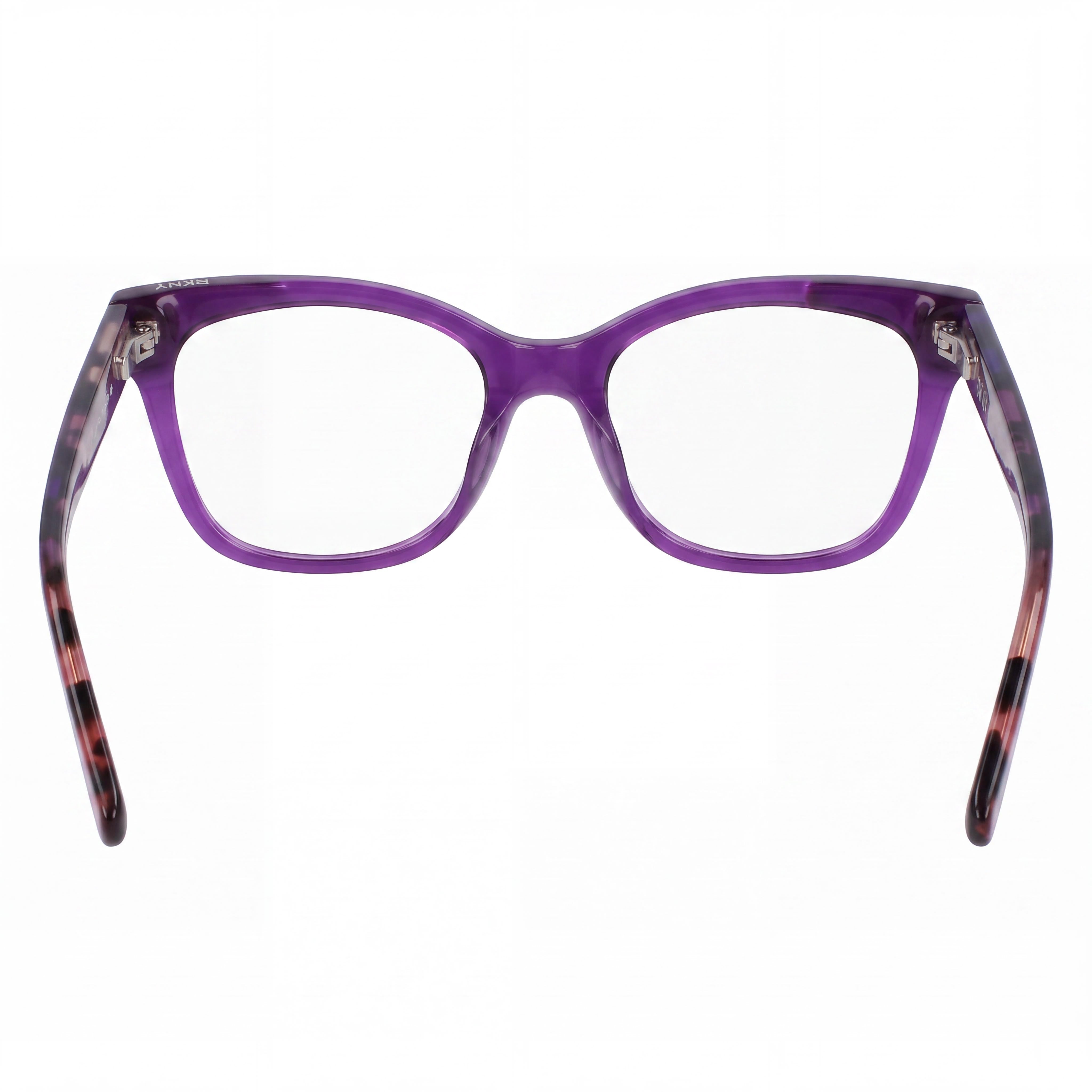 DKNY Dk5053 Unisex Sunglasses with Crystal Purple Acetate Frame and Crystal Purple Polycarbonate Lenses 51mm, Photo 3