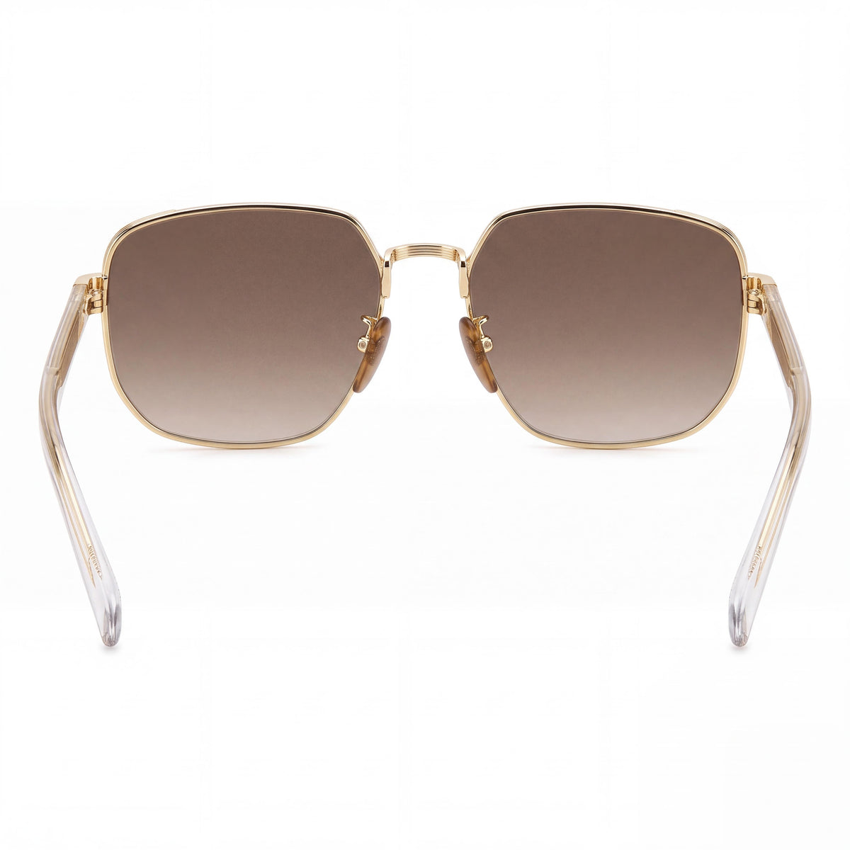 Gafas de sol Beckham Db 7121/G/S de mujer con montura de acero inoxidable en dorado, piedra de cristal con efecto ahumado marrón y sin protección UV de 60 mm, Photo 3